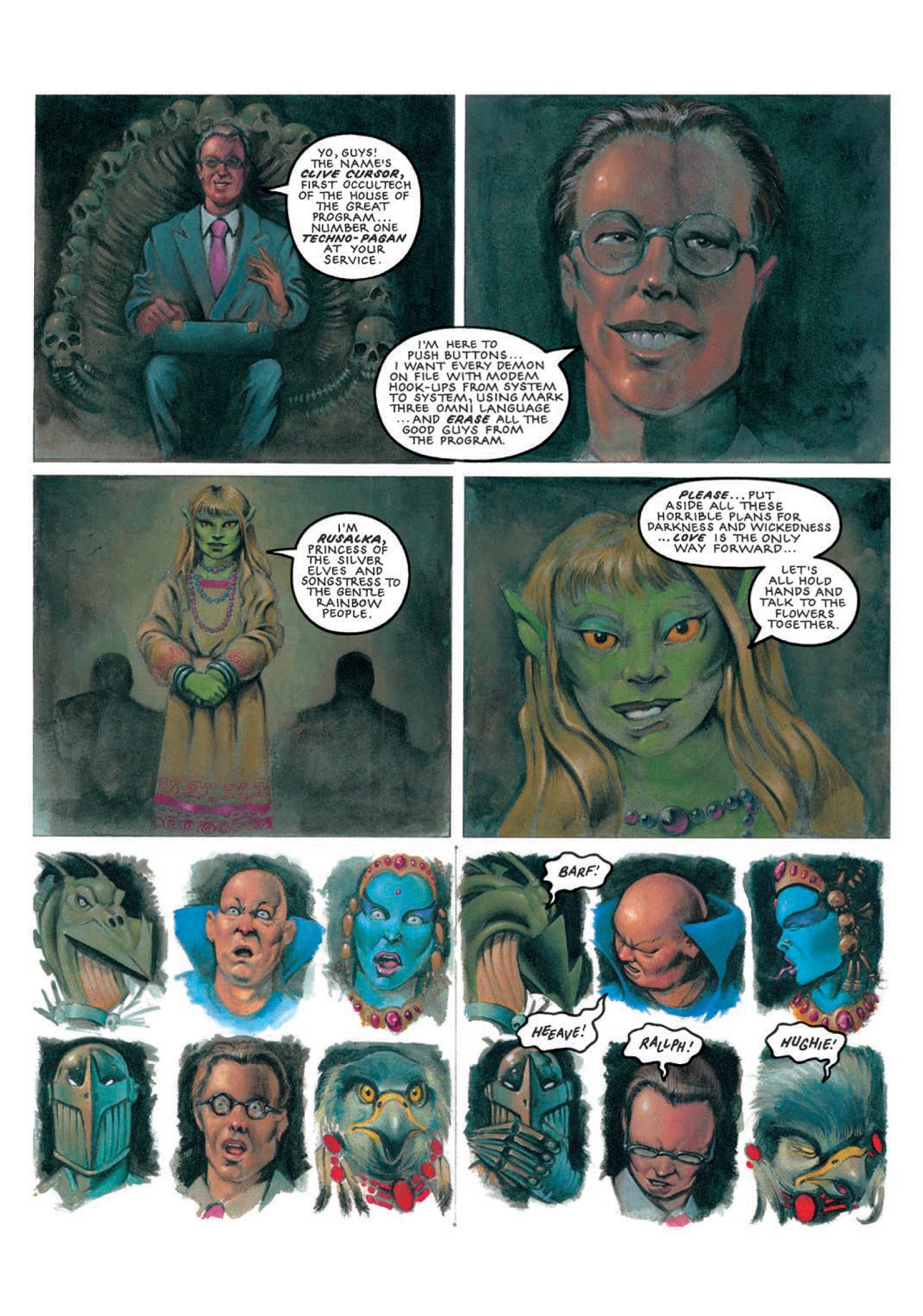 Read online The Complete Nemesis The Warlock comic -  Issue # TPB 3 - 217