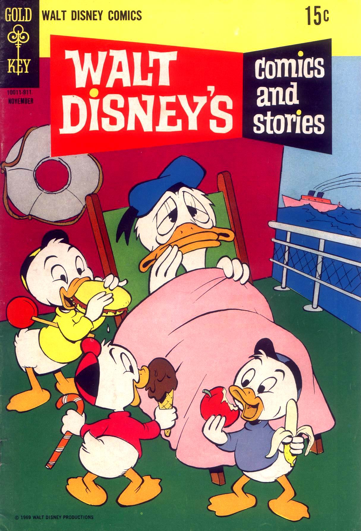 Read online Walt Disney's Comics and Stories comic -  Issue #350 - 1