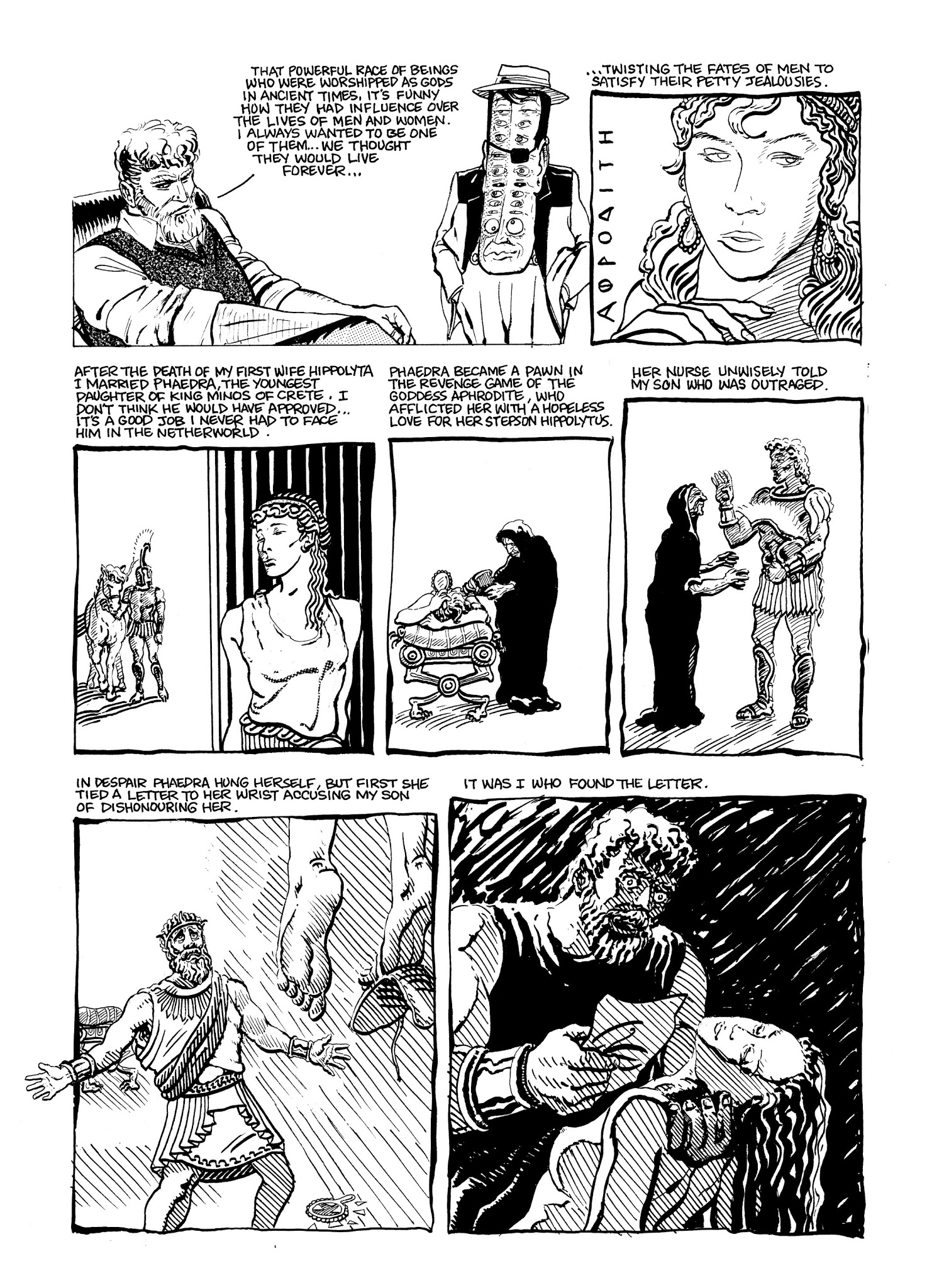 Read online Eddie Campbell's Bacchus comic -  Issue # TPB 1 - 118