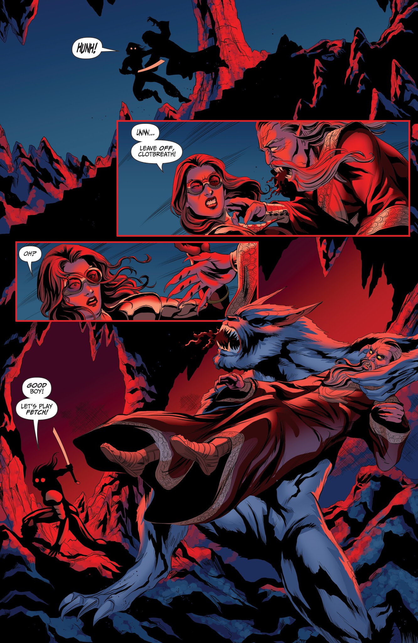 Read online Van Helsing vs. Werewolf comic -  Issue #6 - 17