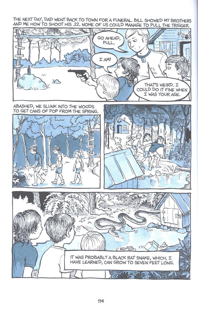 Read online Fun Home: A Family Tragicomic comic -  Issue # TPB - 120