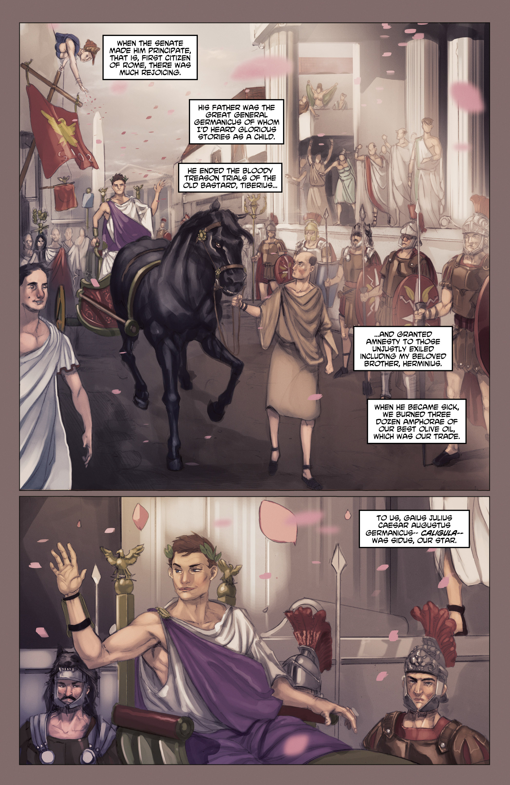 Read online Caligula comic -  Issue #1 - 8