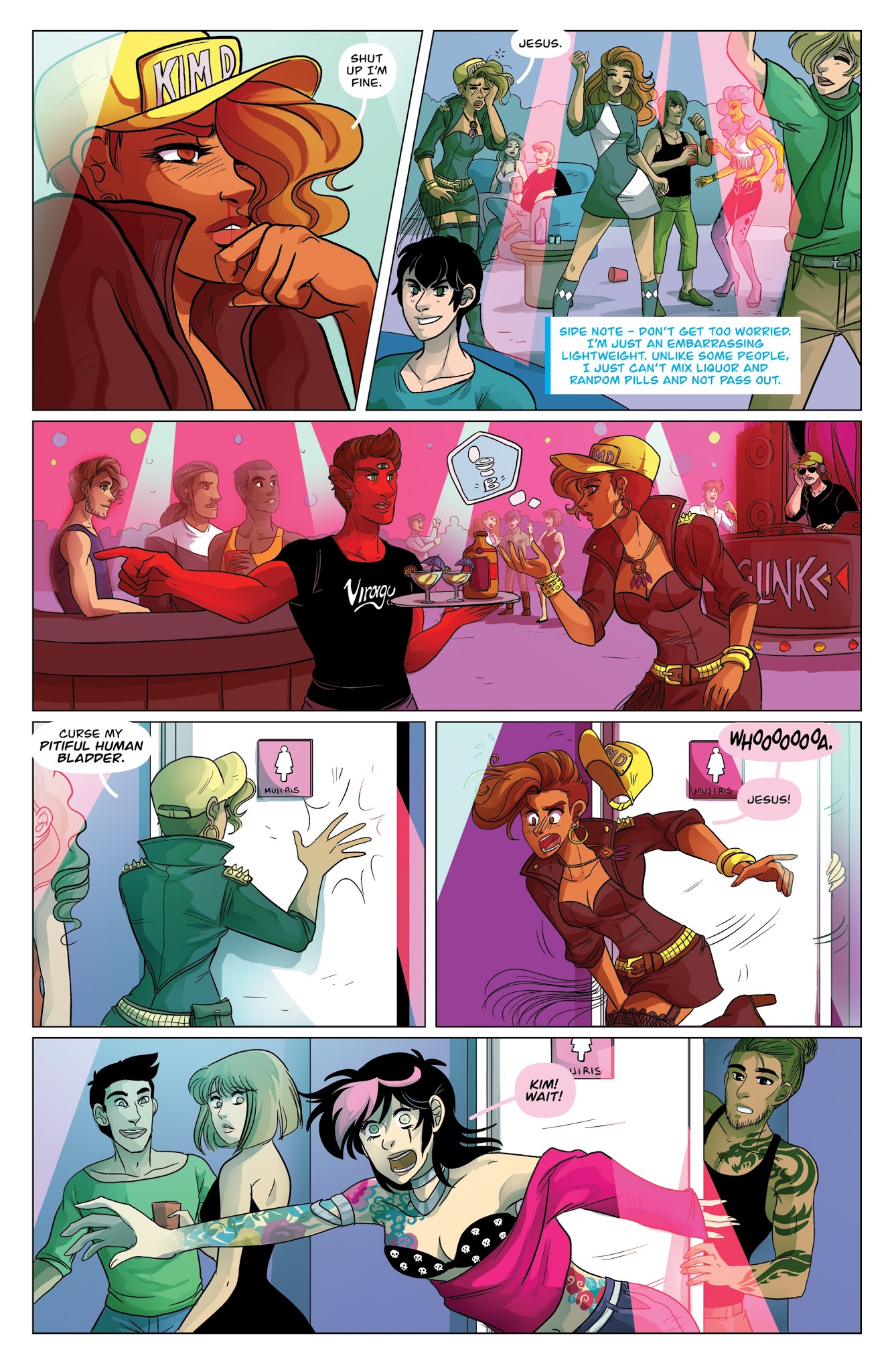 Read online Kim & Kim v2: Love is a Battlefield comic -  Issue #1 - 15