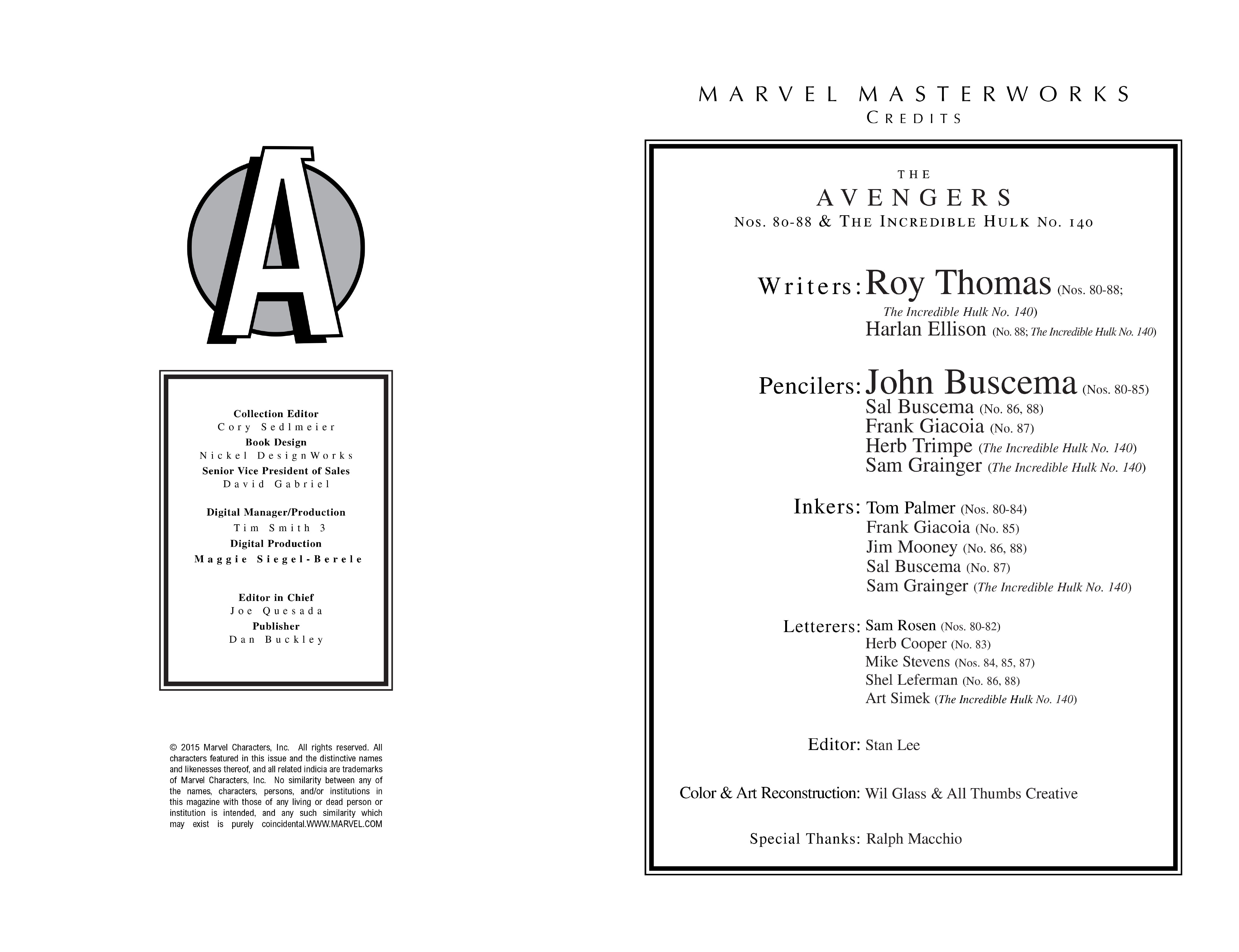 Read online Marvel Masterworks: The Avengers comic -  Issue # TPB 9 (Part 1) - 3