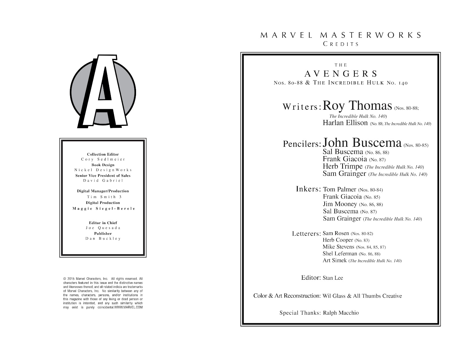 Marvel Masterworks: The Avengers issue TPB 9 (Part 1) - Page 3