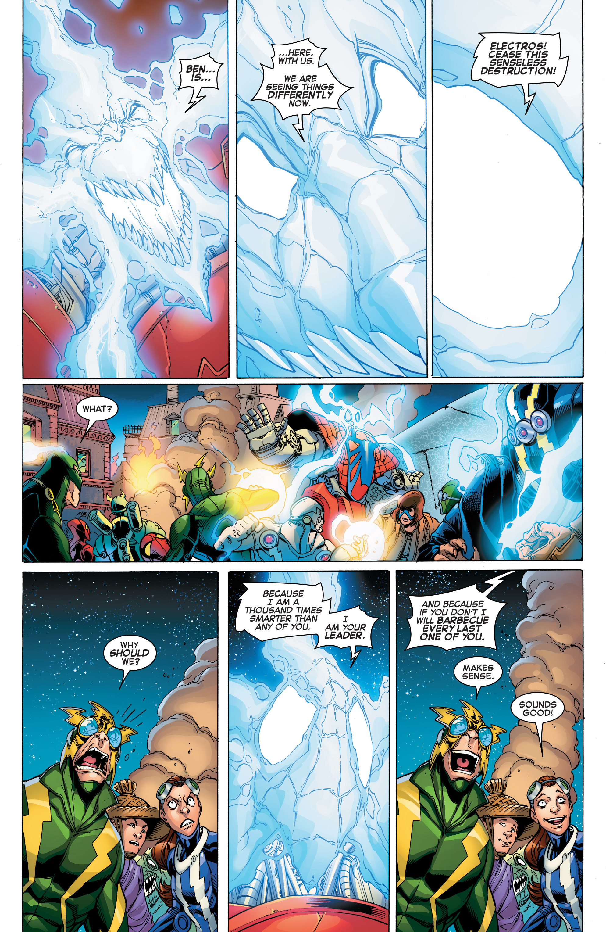 Read online Web Warriors comic -  Issue #11 - 12
