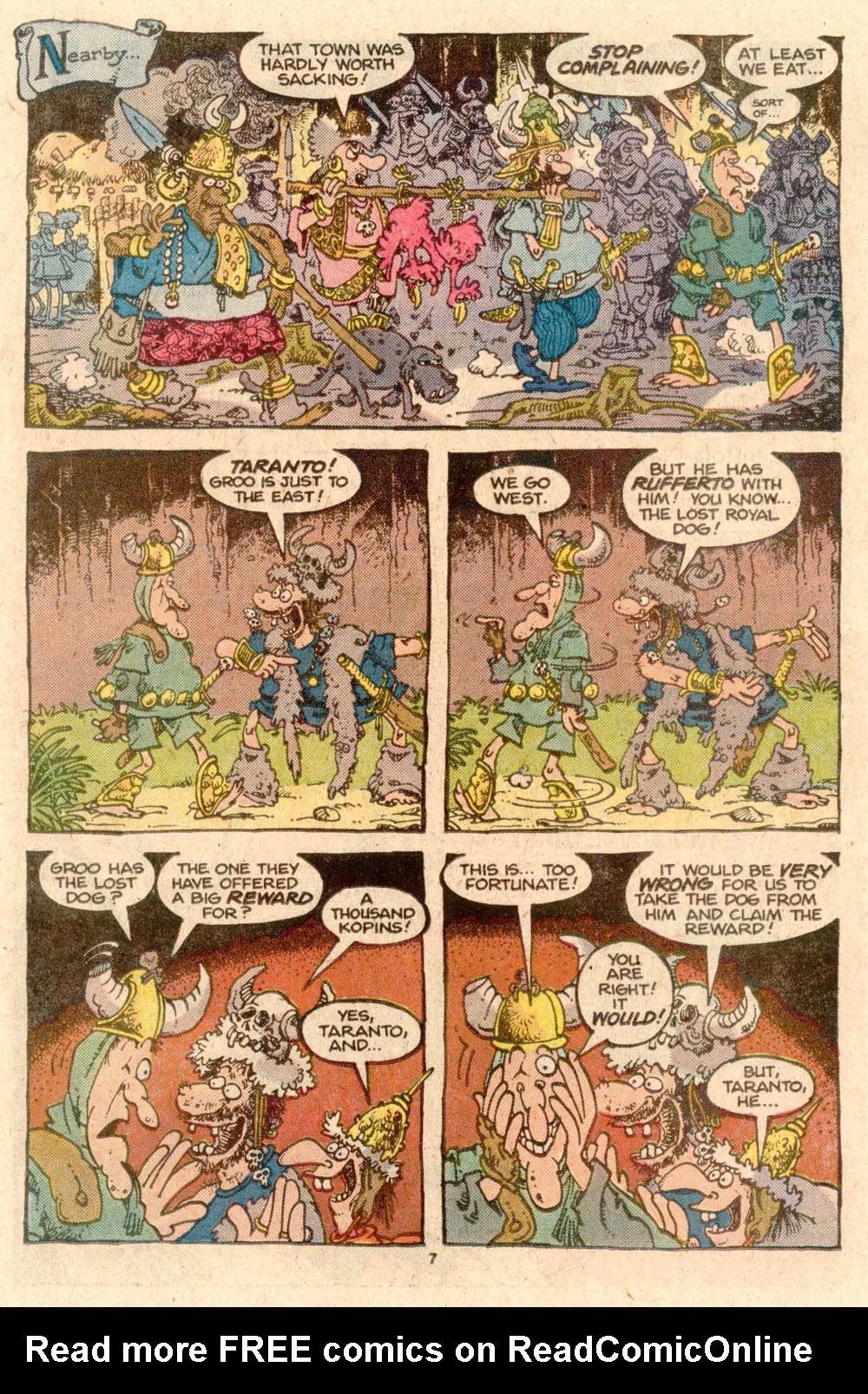 Read online Sergio Aragonés Groo the Wanderer comic -  Issue #30 - 7