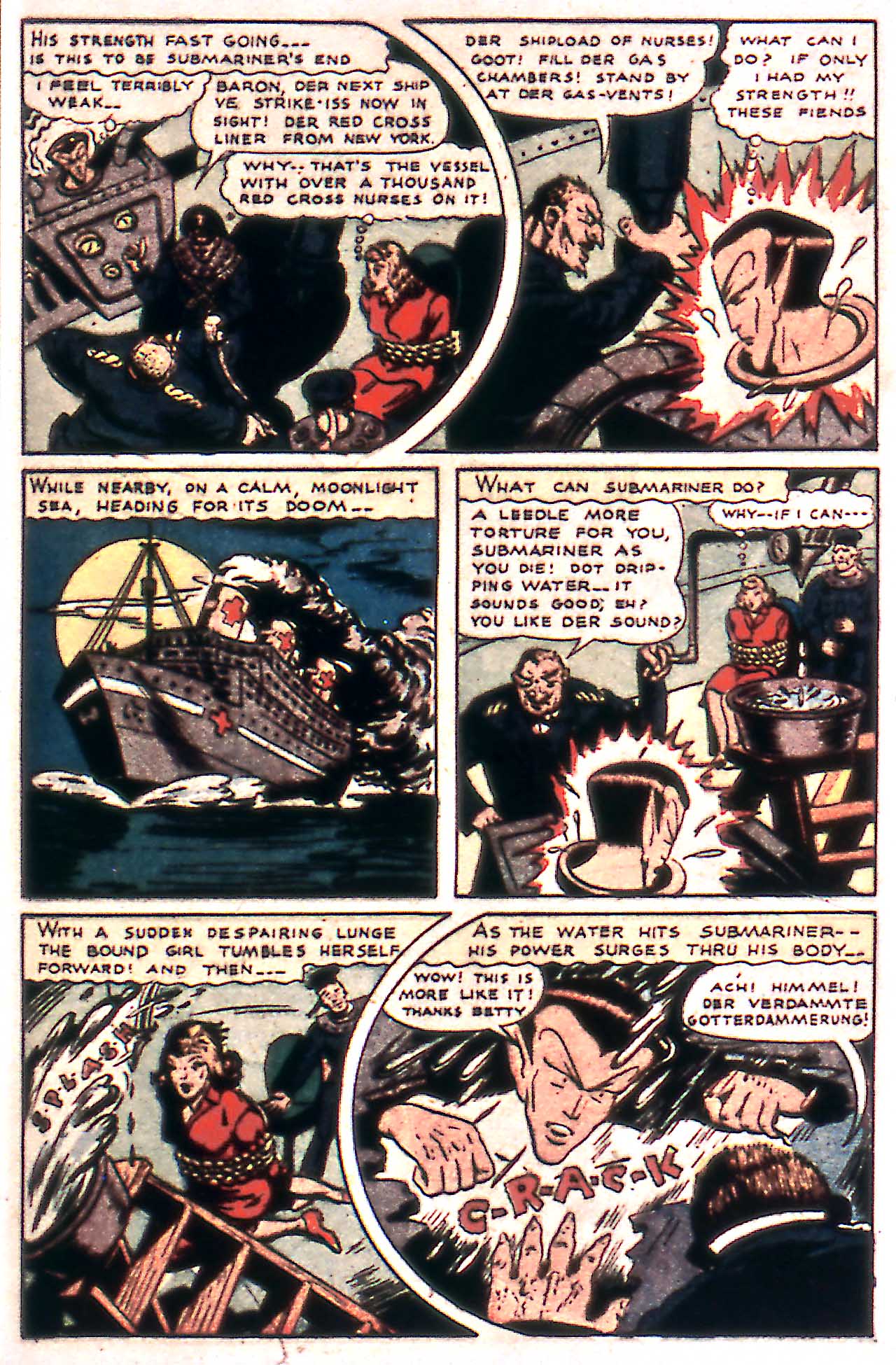 Read online Sub-Mariner Comics comic -  Issue #14 - 13