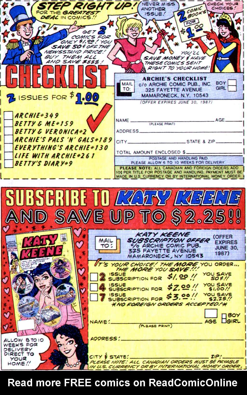 Read online Katy Keene (1983) comic -  Issue #21 - 24