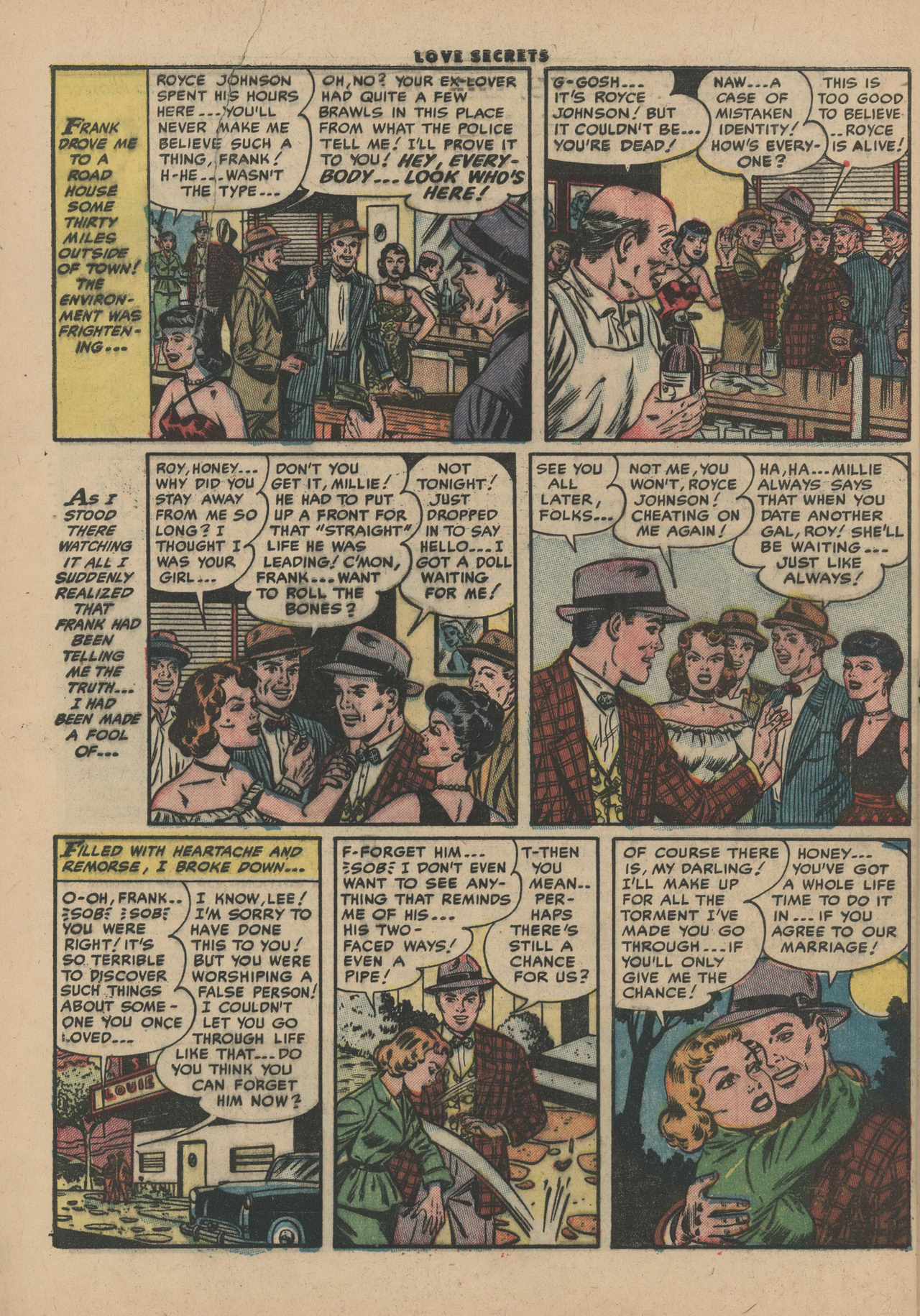 Read online Love Secrets (1953) comic -  Issue #36 - 32