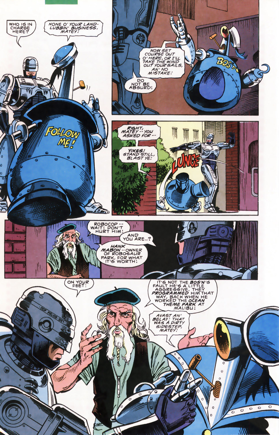 Read online Robocop (1990) comic -  Issue #7 - 8