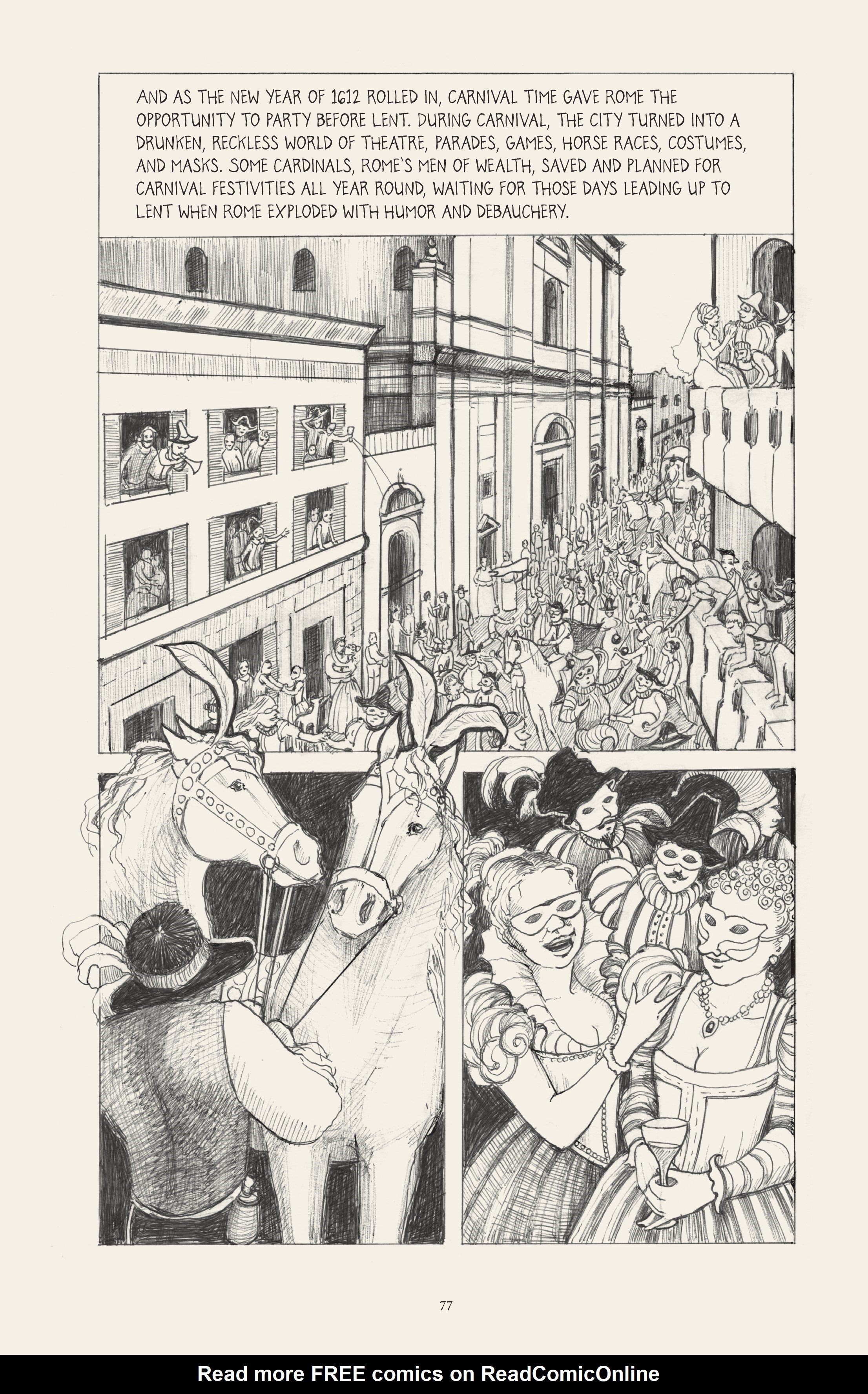 Read online I Know What I Am: The Life and Times of Artemisia Gentileschi comic -  Issue # TPB (Part 1) - 85