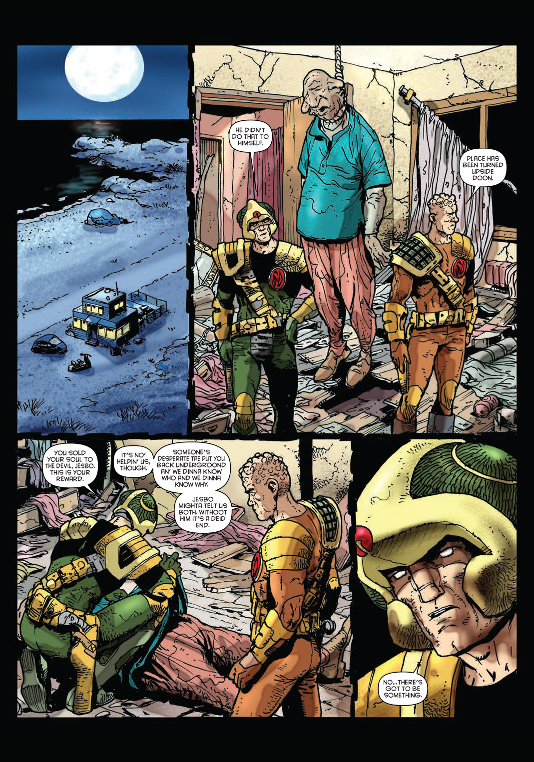 Read online Strontium Dog: The Life and Death of Johnny Alpha: The Project comic -  Issue # TPB - 110