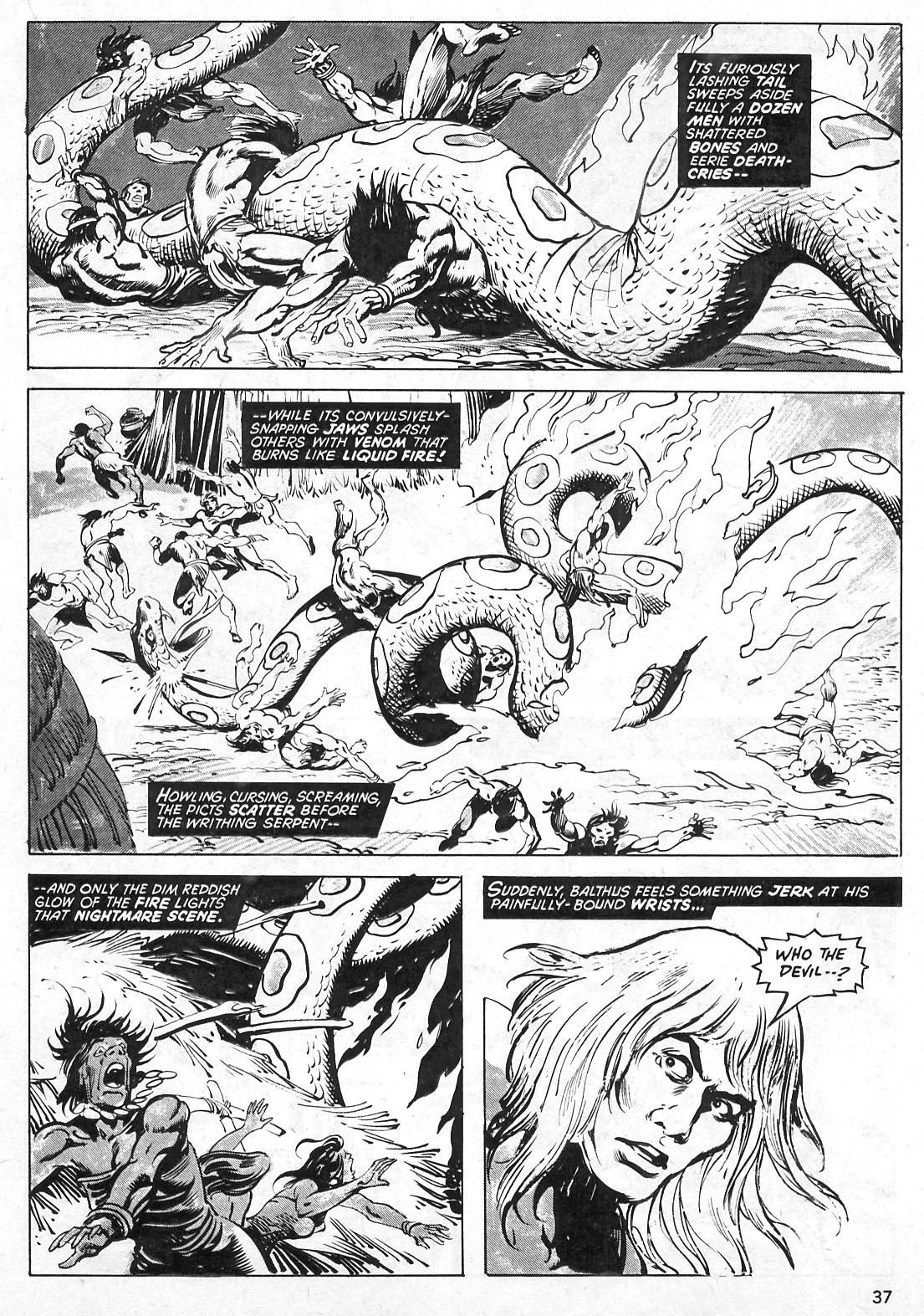 The Savage Sword Of Conan issue 26 - Page 37
