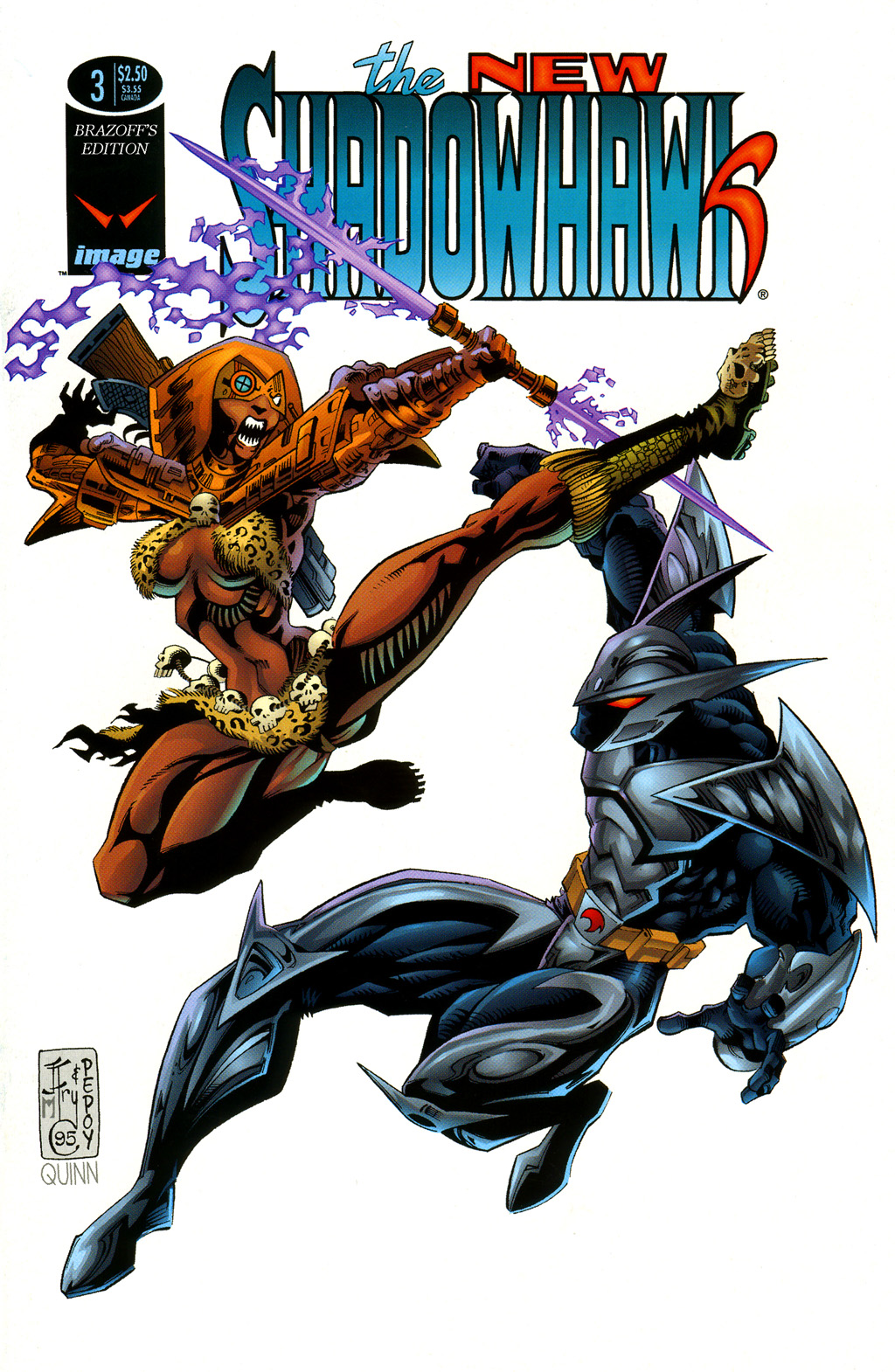 Read online The New Shadowhawk comic -  Issue #3 - 1