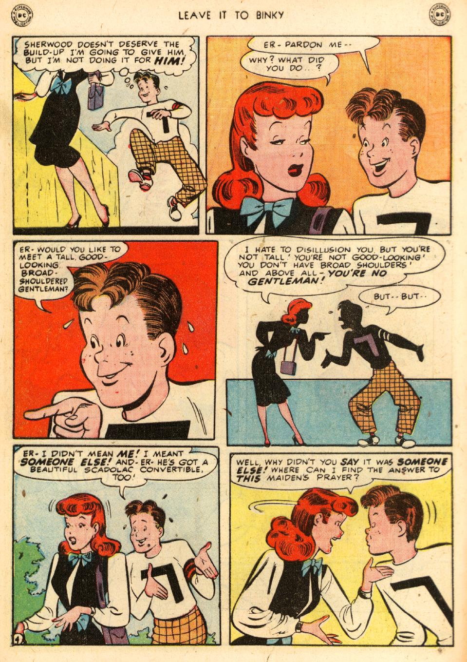 Read online Leave it to Binky comic -  Issue #7 - 6