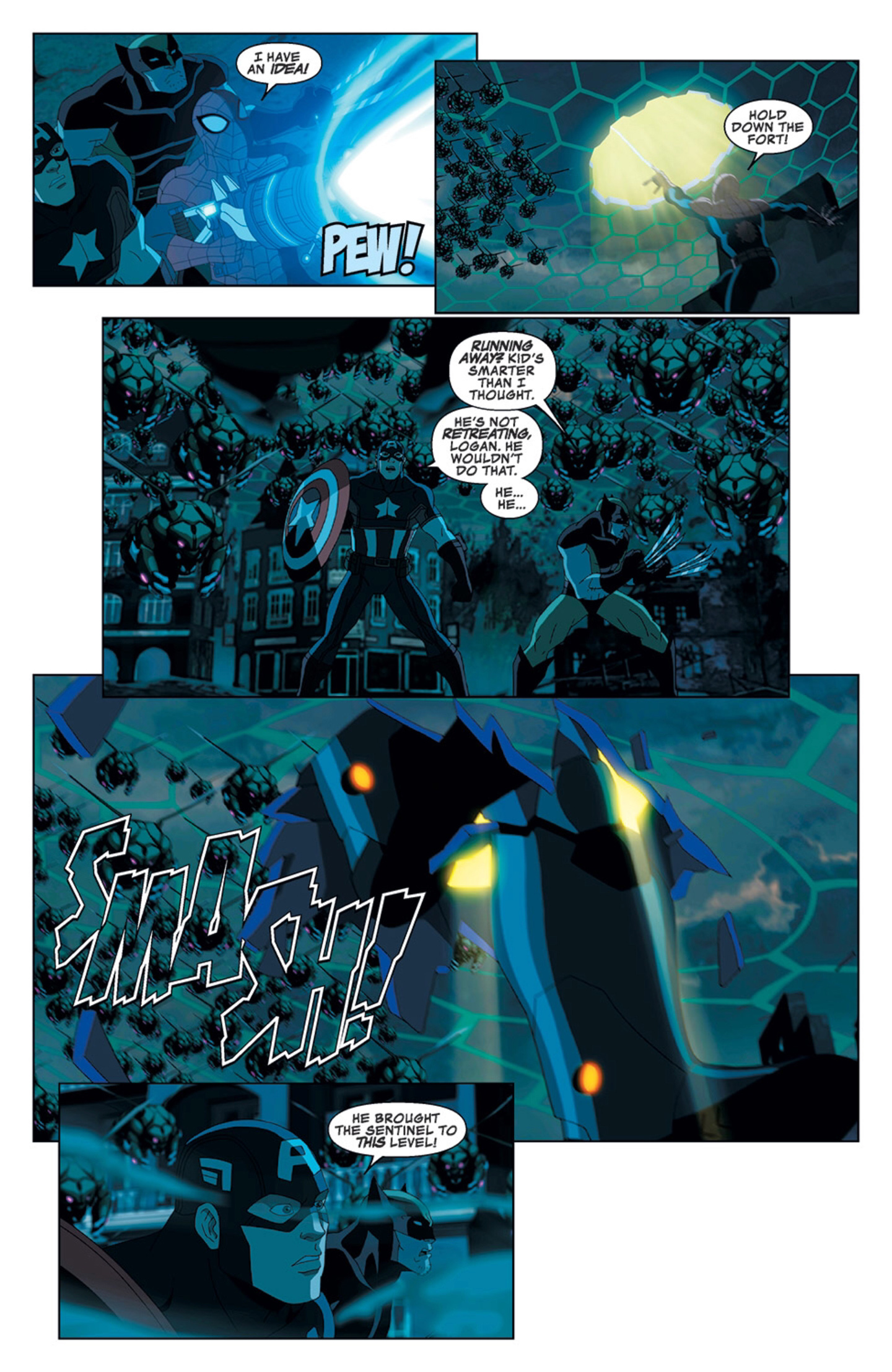 Read online Marvel Universe Ultimate Spider-Man: Web Warriors comic -  Issue #9 - 21