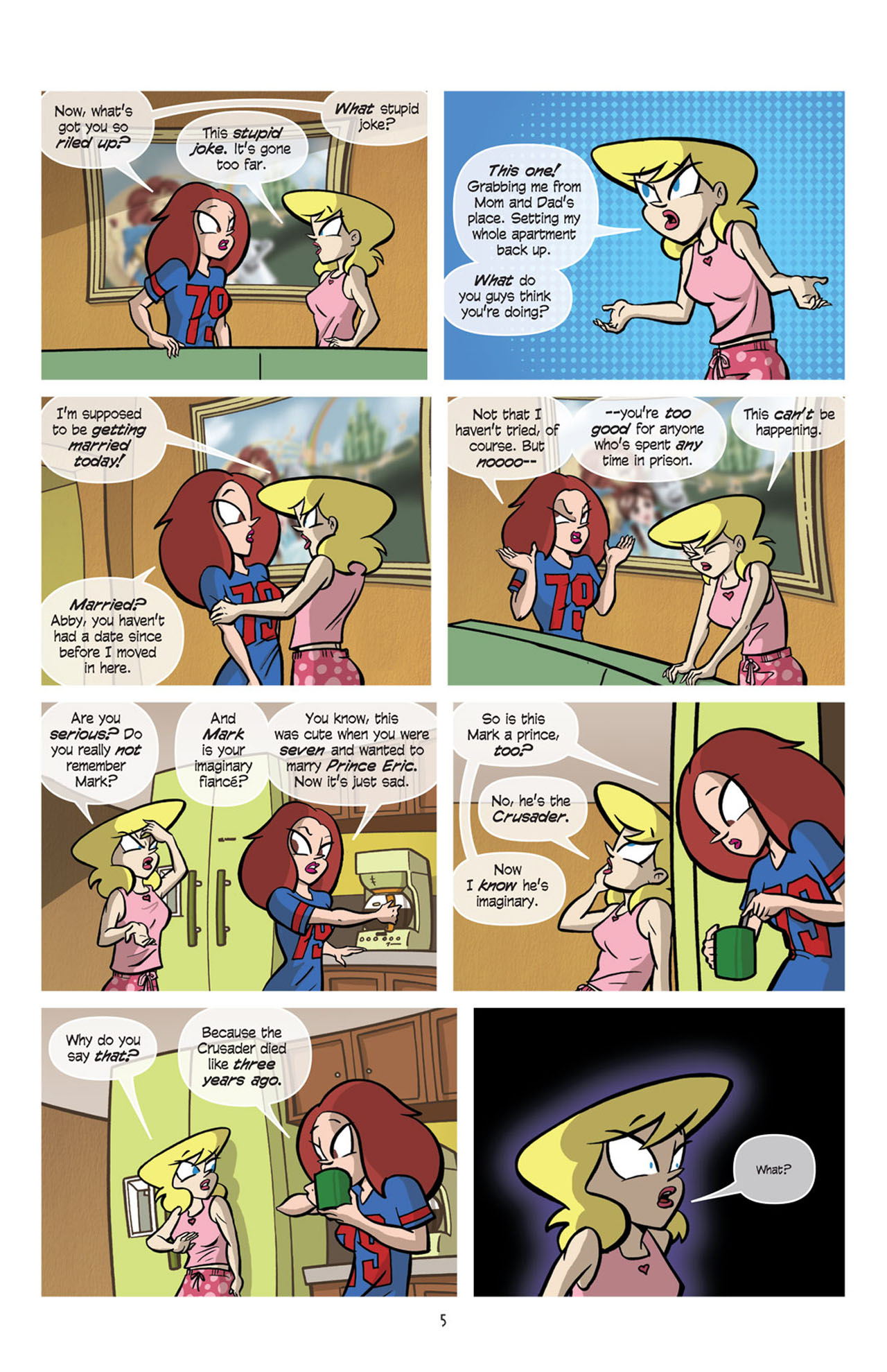Read online Love and Capes comic -  Issue #12 - 8
