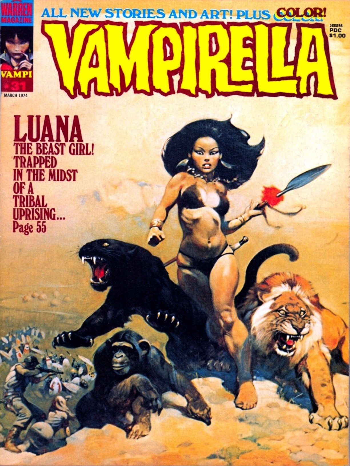 Read online Vampirella (1969) comic -  Issue #31 - 1