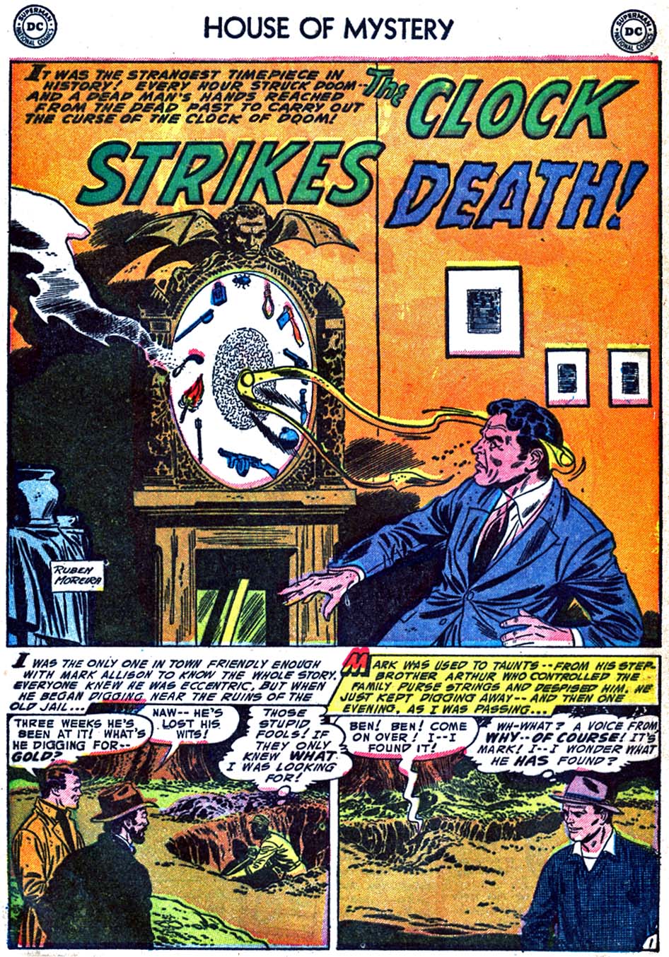 Read online House of Mystery (1951) comic -  Issue #28 - 28