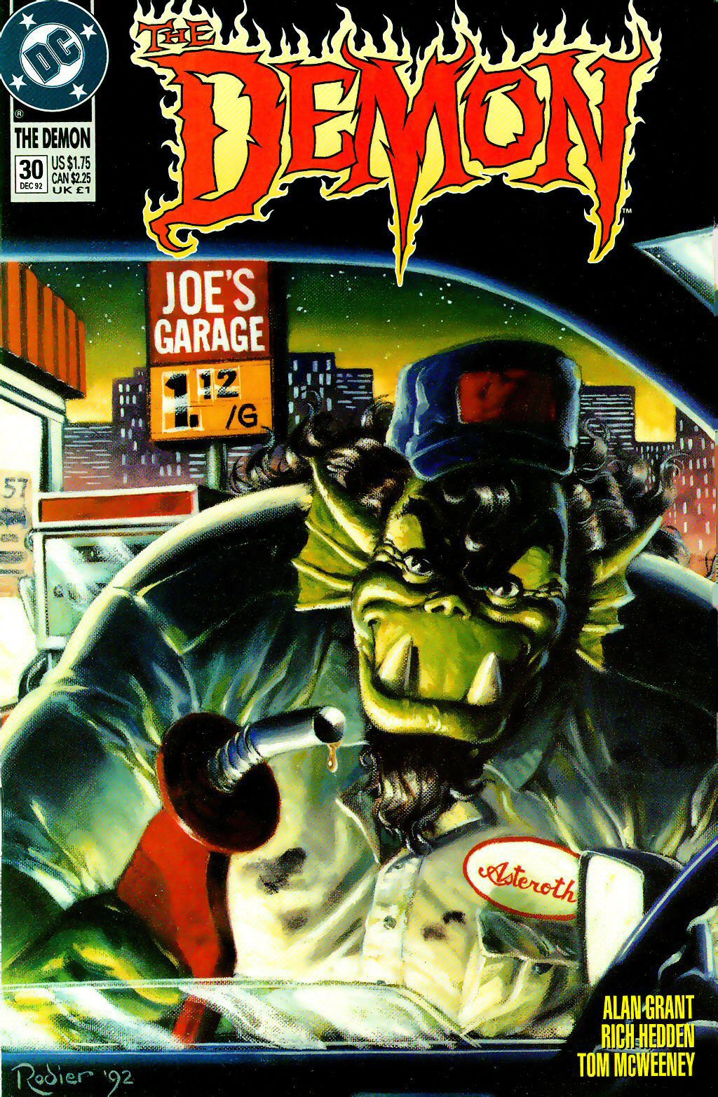 Read online The Demon (1990) comic -  Issue #30 - 1