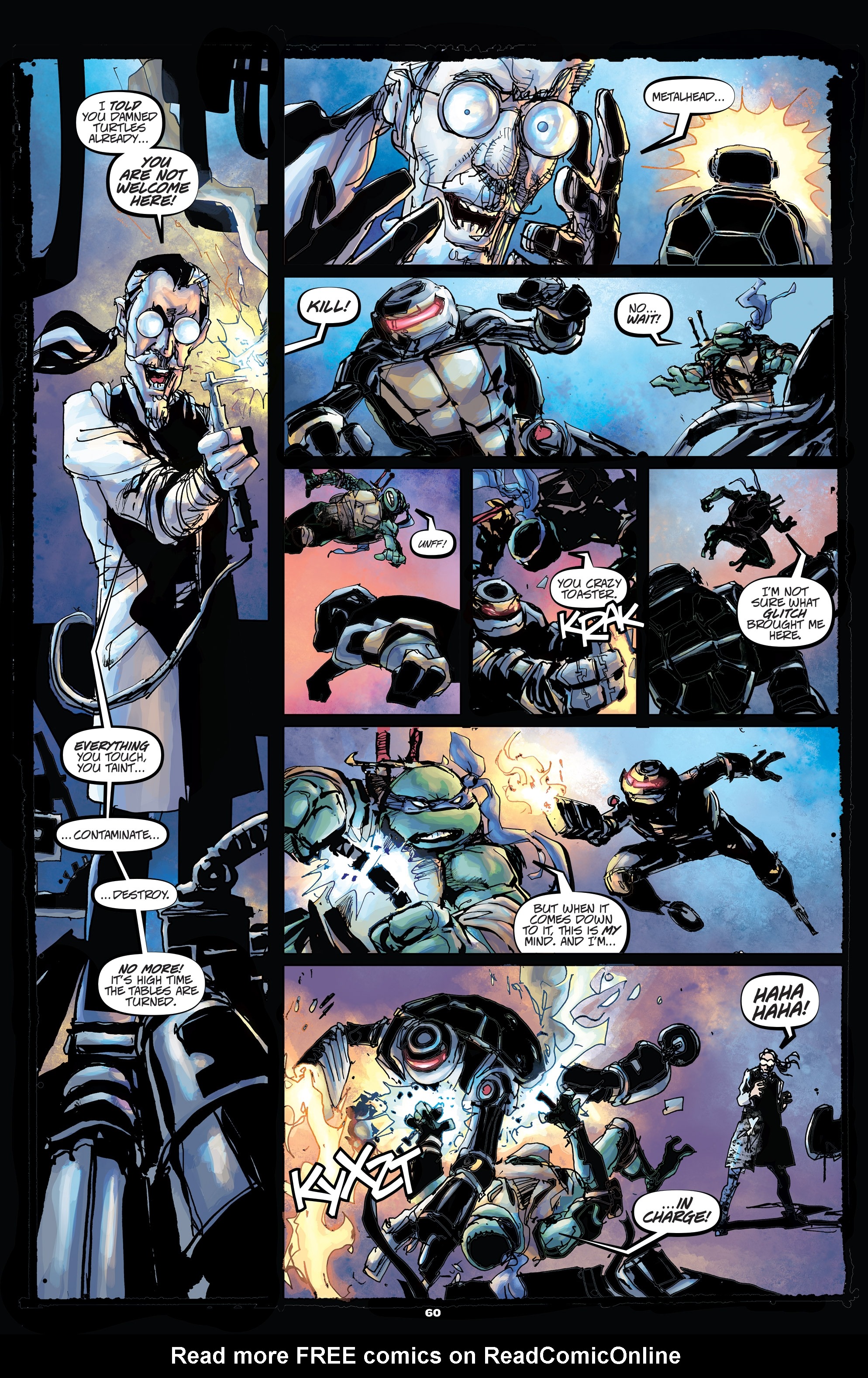 Read online Teenage Mutant Ninja Turtles Universe comic -  Issue # _Inside Out Director's Cut - 62
