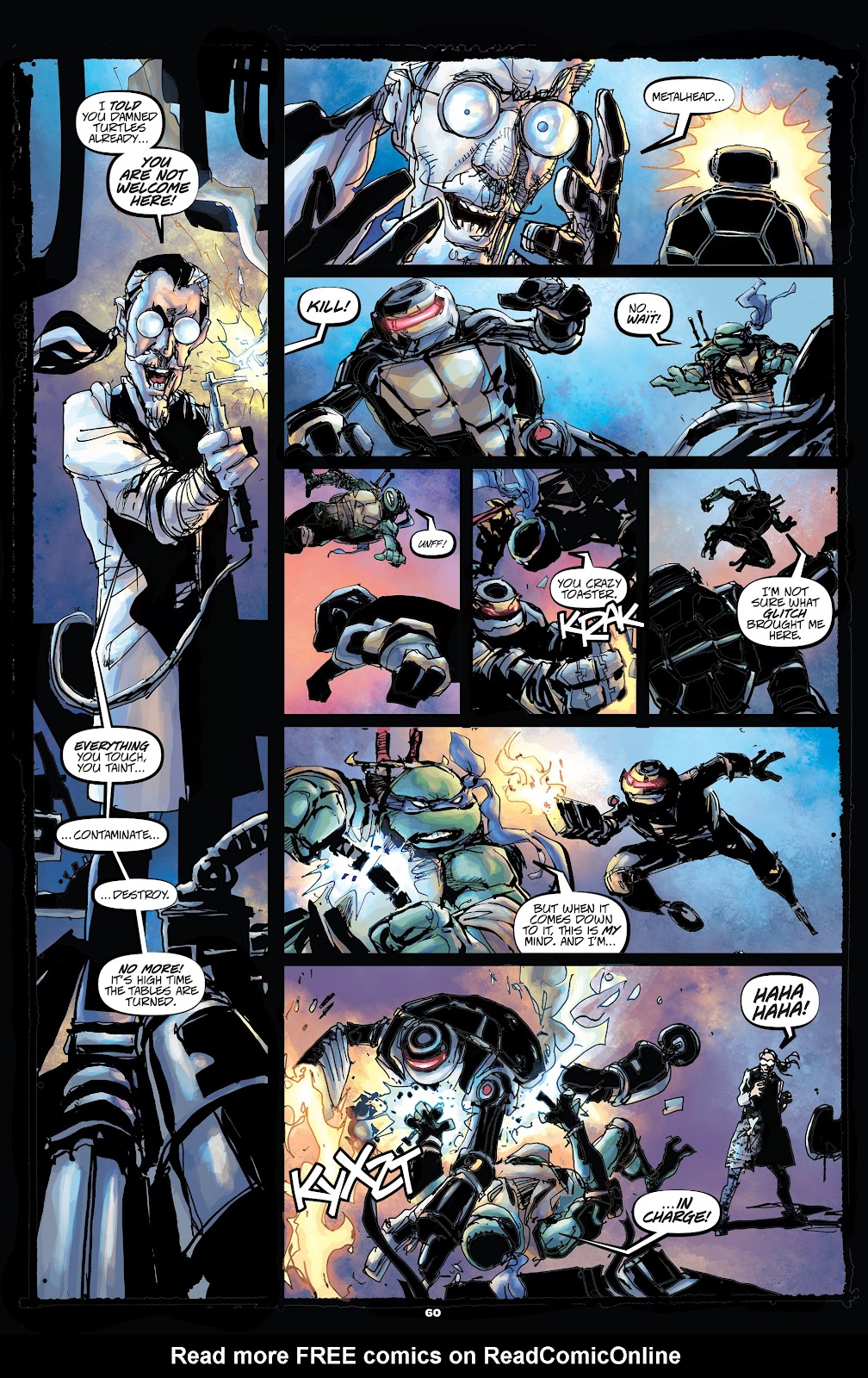 Teenage Mutant Ninja Turtles Universe issue Inside Out Director's Cut - Page 62