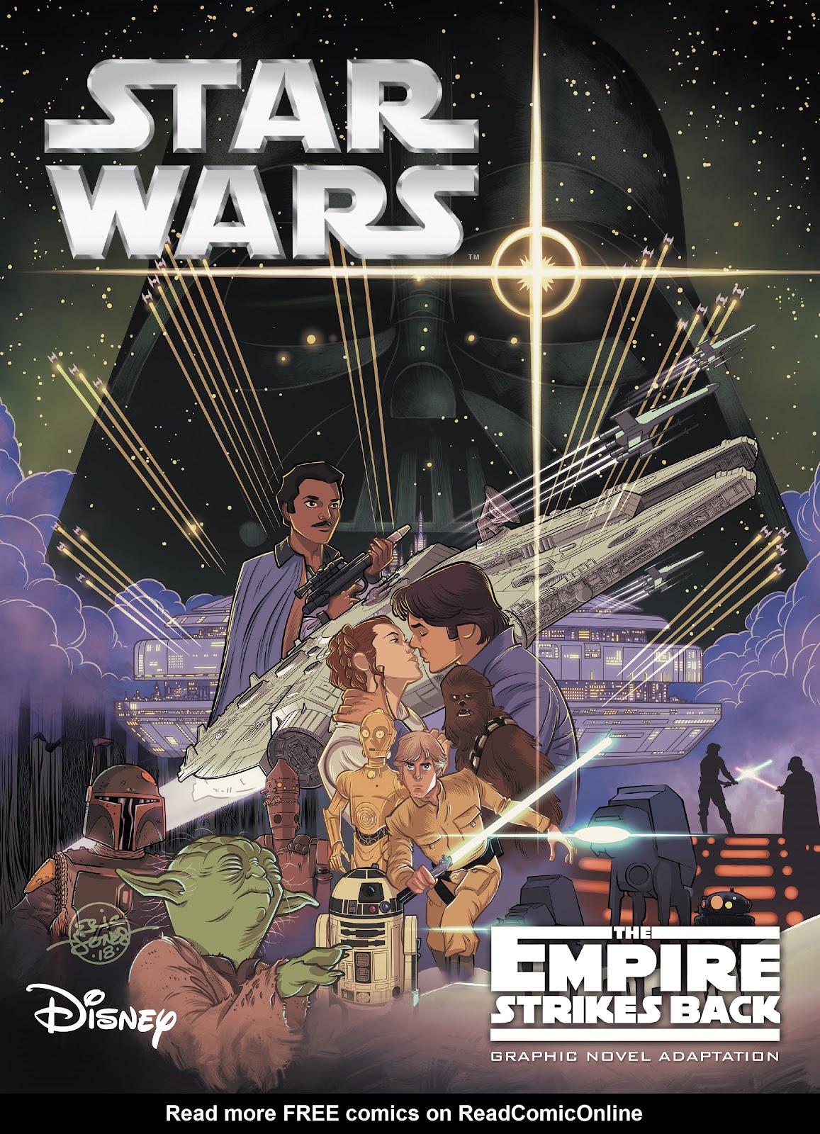 Star Wars: The Empire Strikes Back Graphic Novel Adaptation Full Page 1