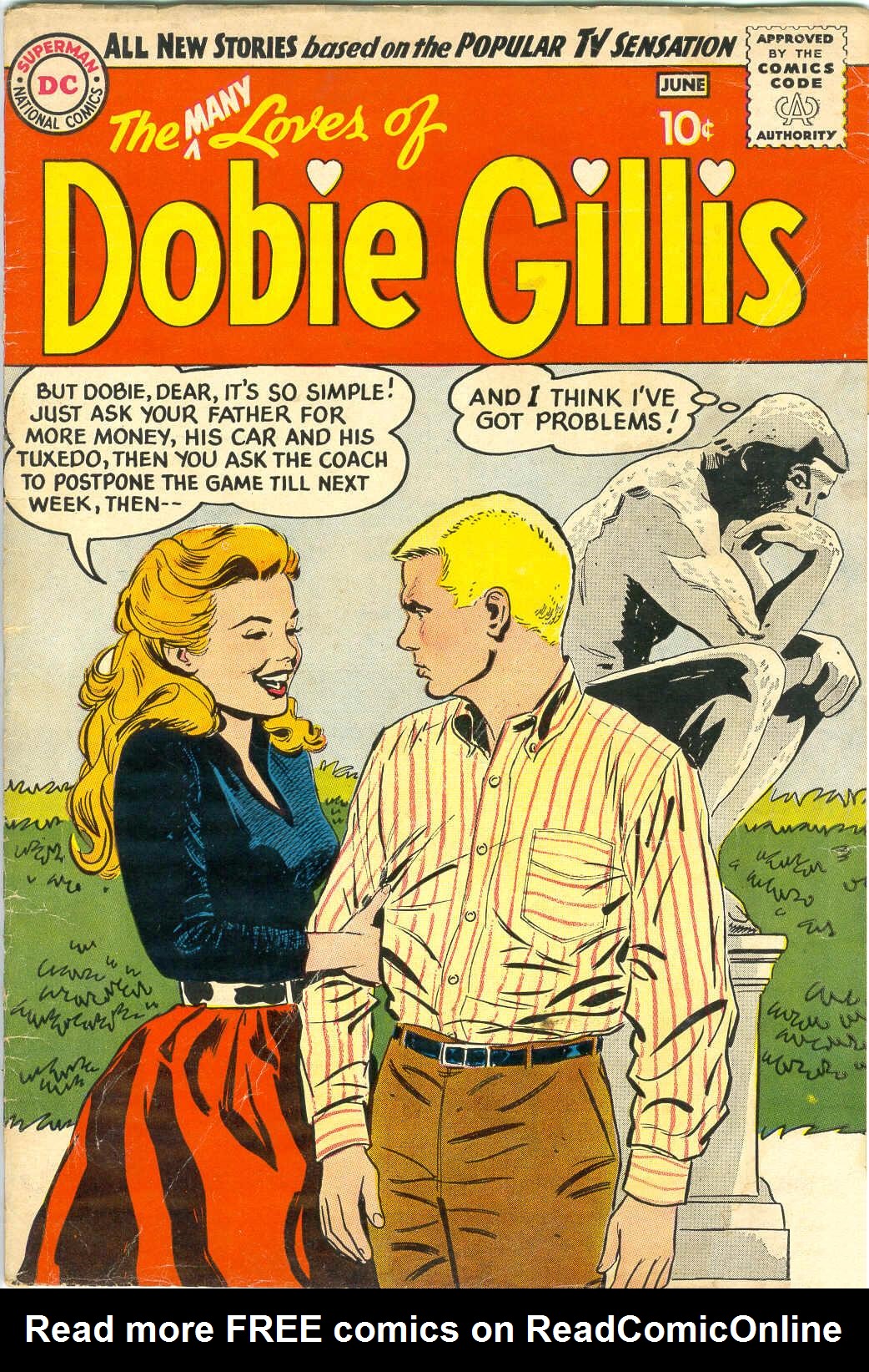 Read online Many Loves of Dobie Gillis comic -  Issue #1 - 1