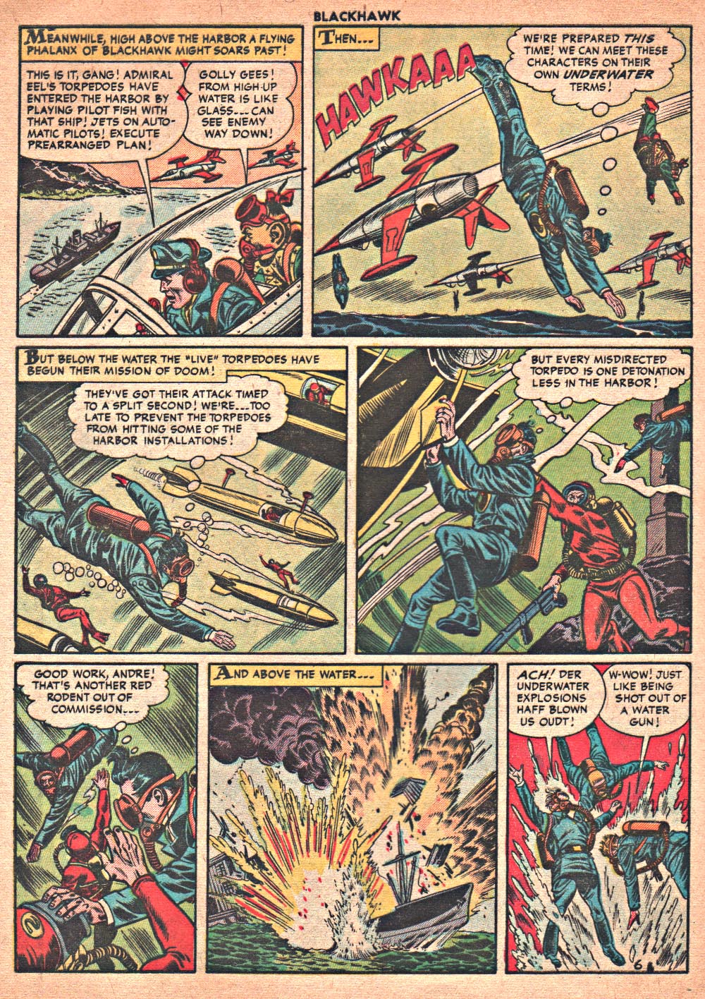 Read online Blackhawk (1957) comic -  Issue #86 - 8