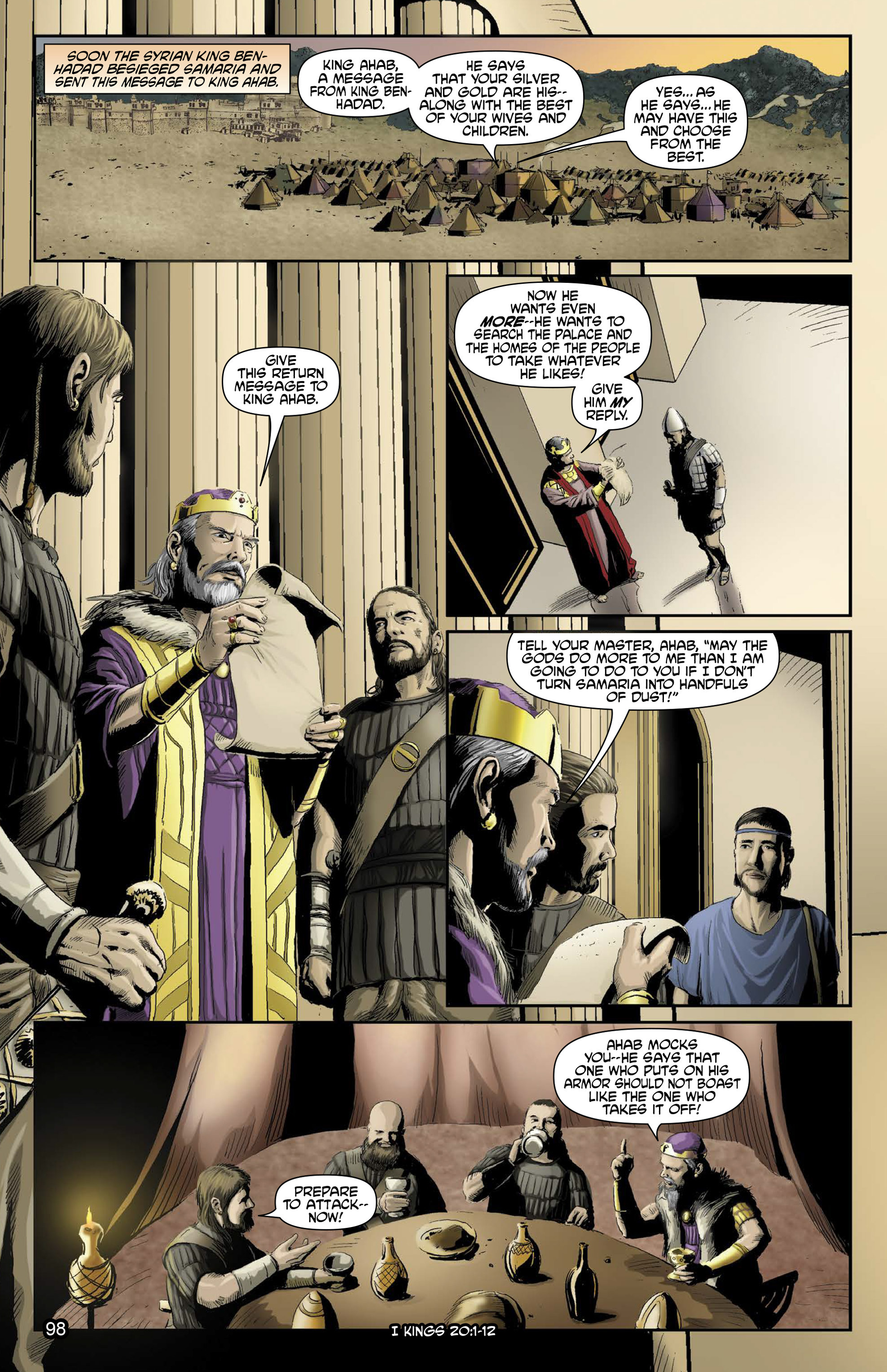 Read online The Kingstone Bible comic -  Issue #6 - 96