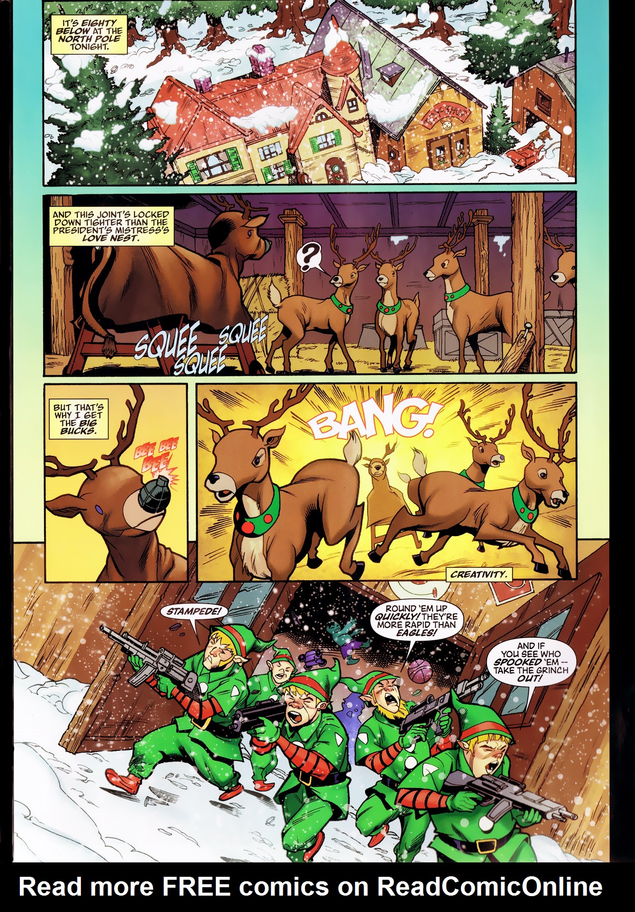 Read online Marvel Holiday Magazine 2010 comic -  Issue #1 - 87