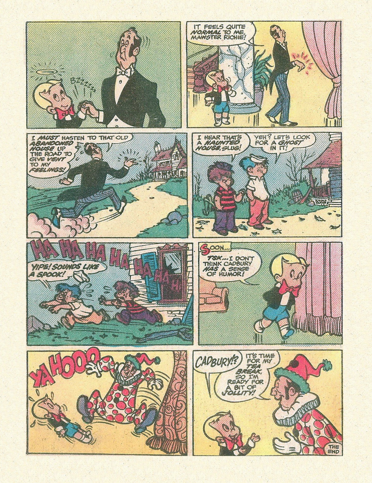 Read online Richie Rich Digest Stories comic -  Issue #13 - 32