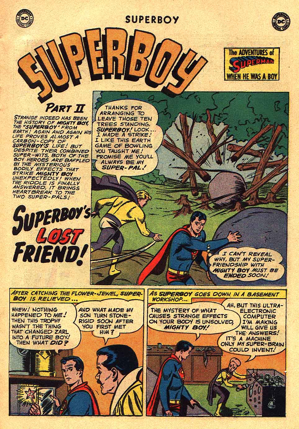 Read online Superboy (1949) comic -  Issue #85 - 12