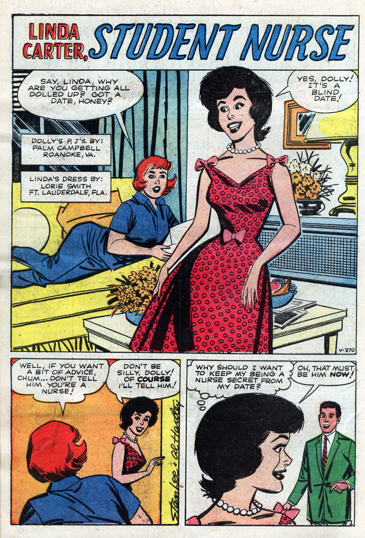 Read online Linda Carter, Student Nurse comic -  Issue #2 - 10