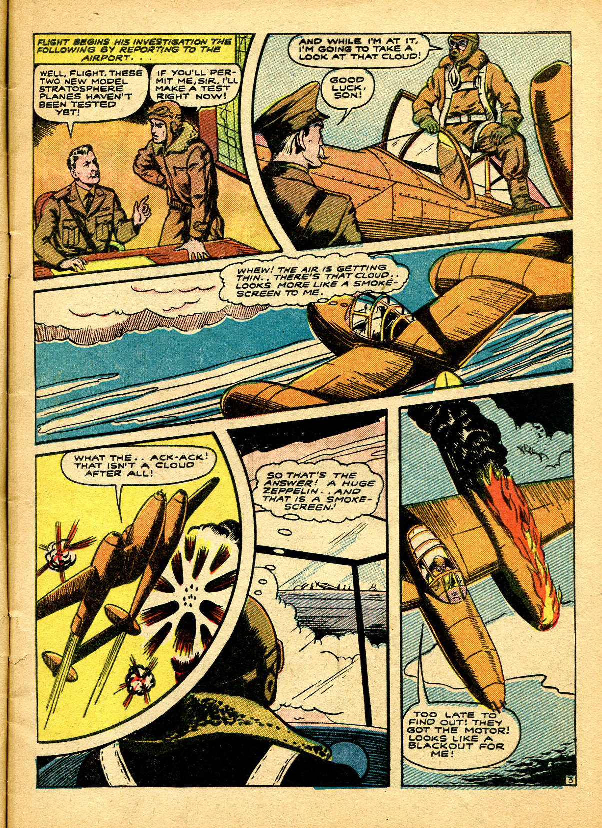 Read online Captain Flight Comics comic -  Issue #7 - 5