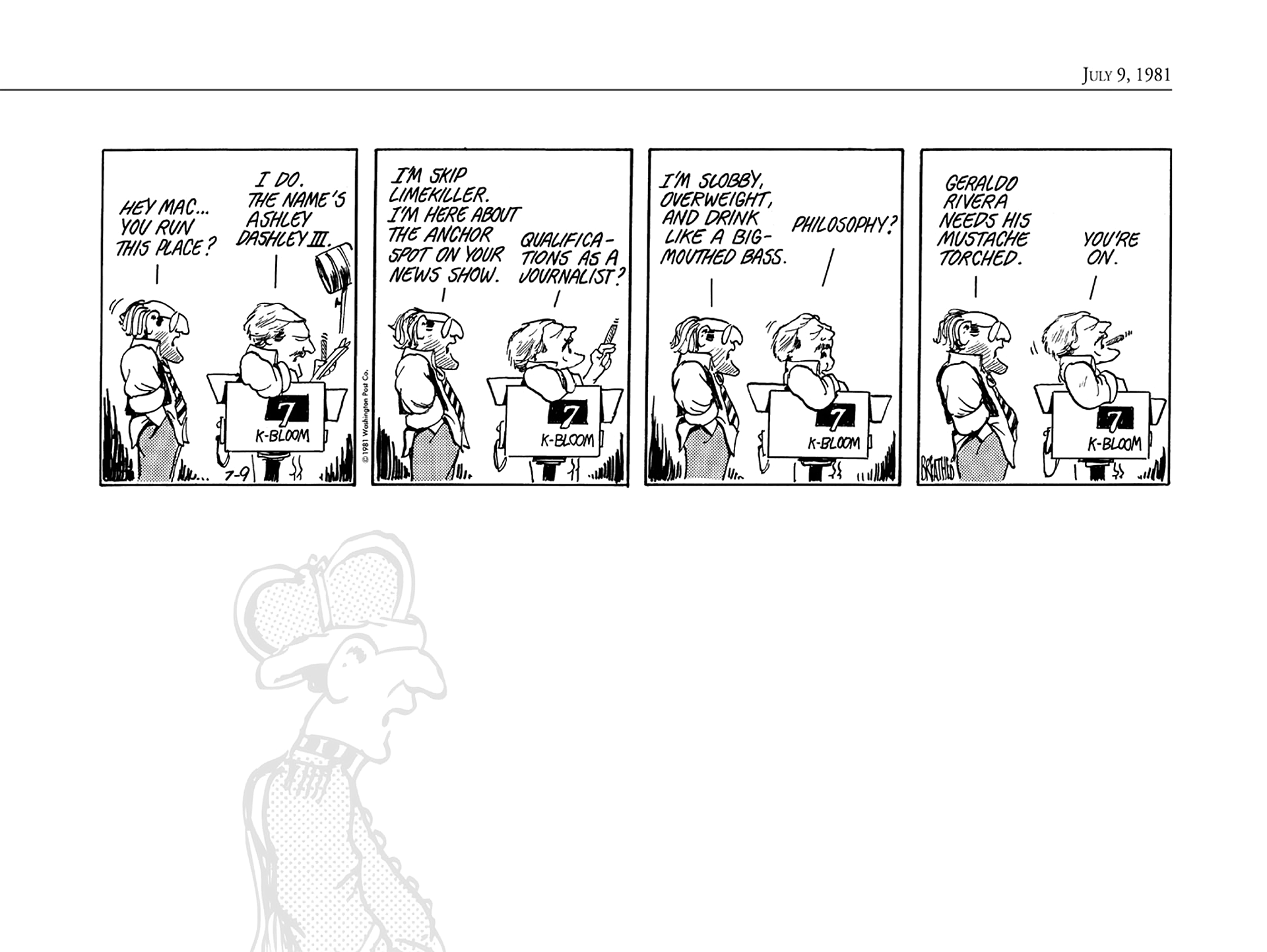Read online The Bloom County Digital Library comic -  Issue # TPB 1 (Part 3) - 4