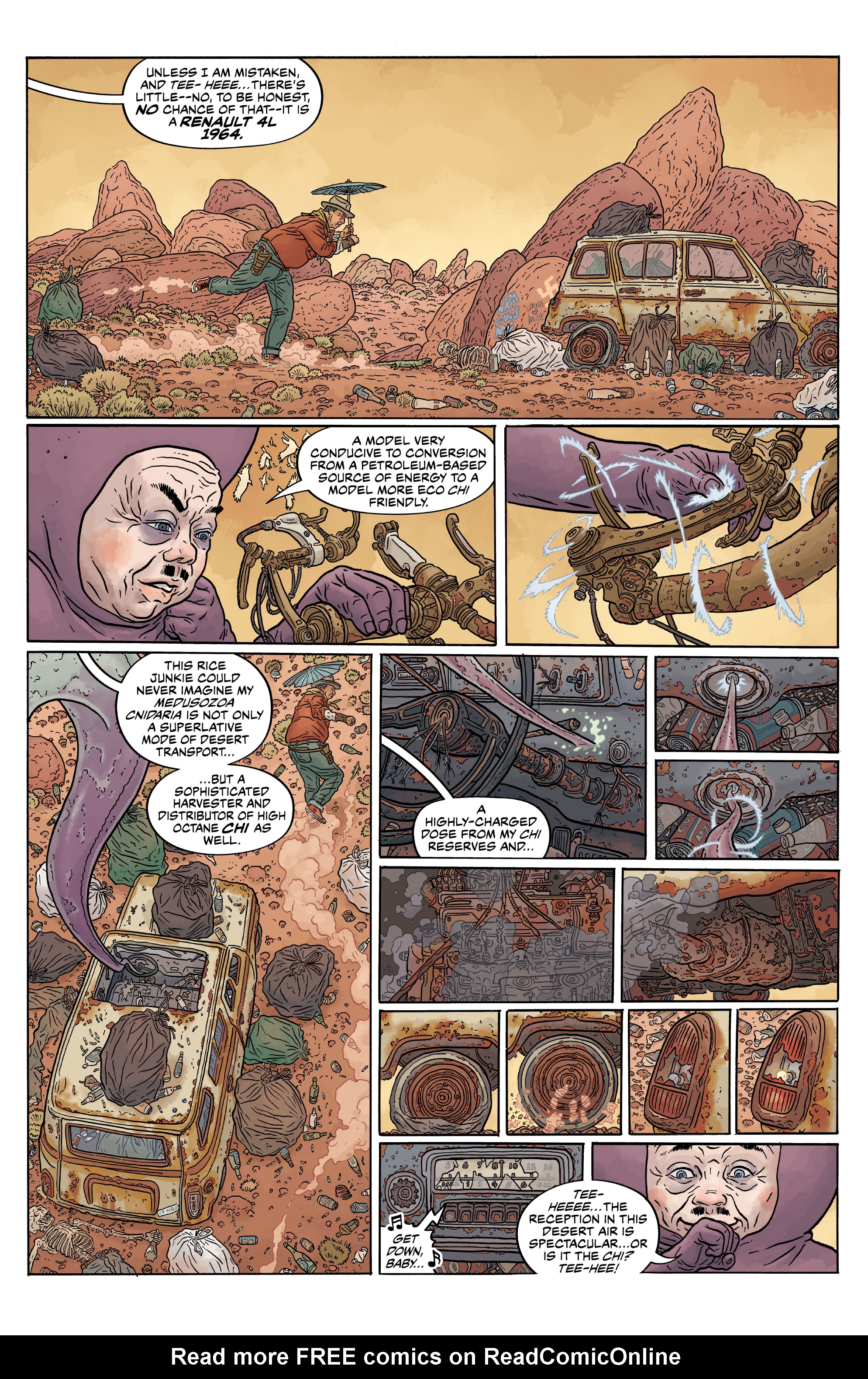 Read online Shaolin Cowboy: Cruel to Be Kin comic -  Issue #1 - 26