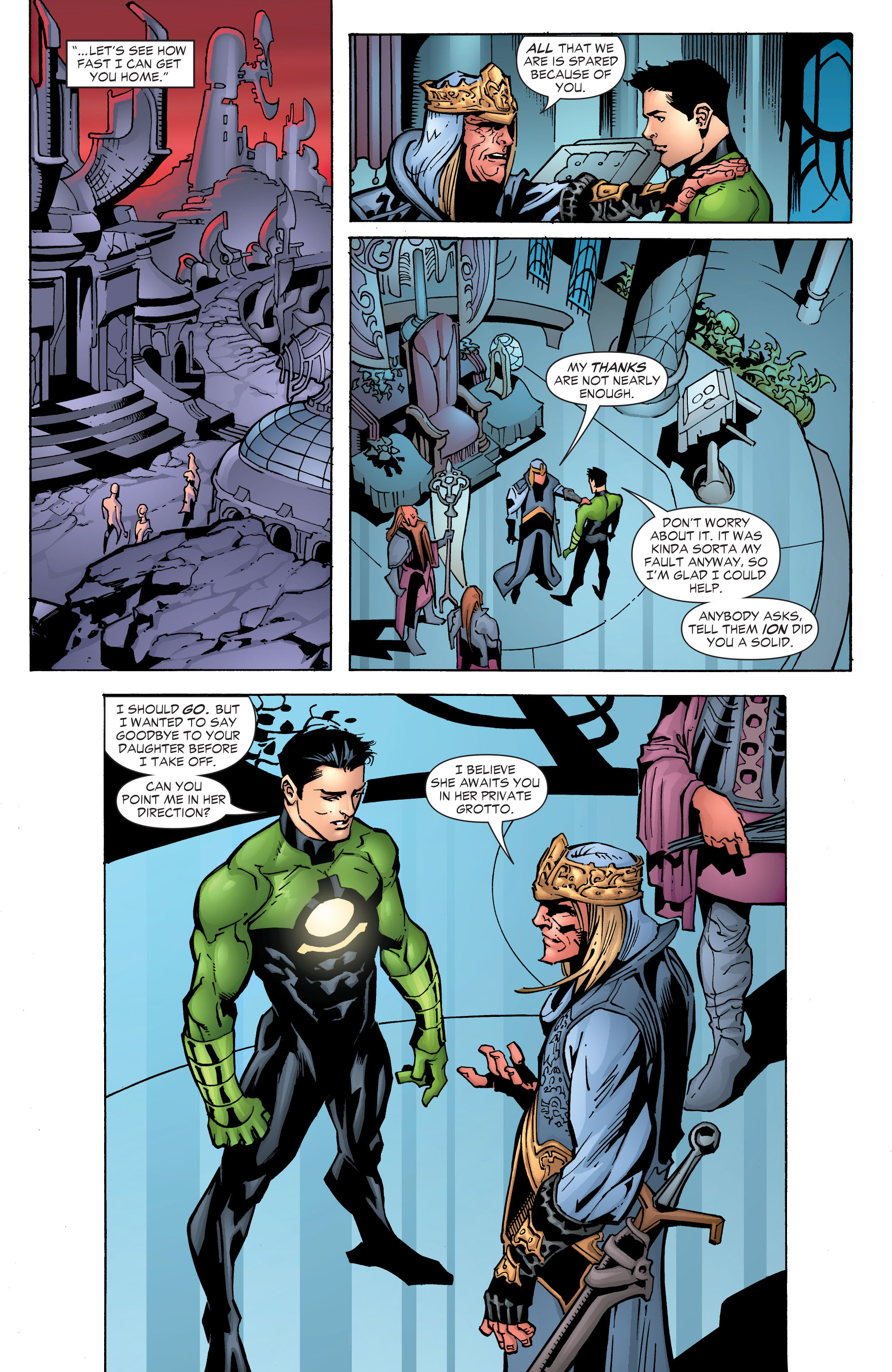 Read online Ion: Guardian of the Universe comic -  Issue #8 - 16