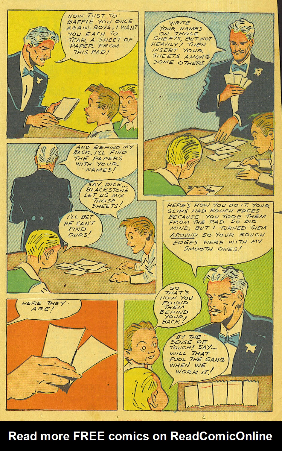 Read online Super-Magician Comics comic -  Issue #42 - 20