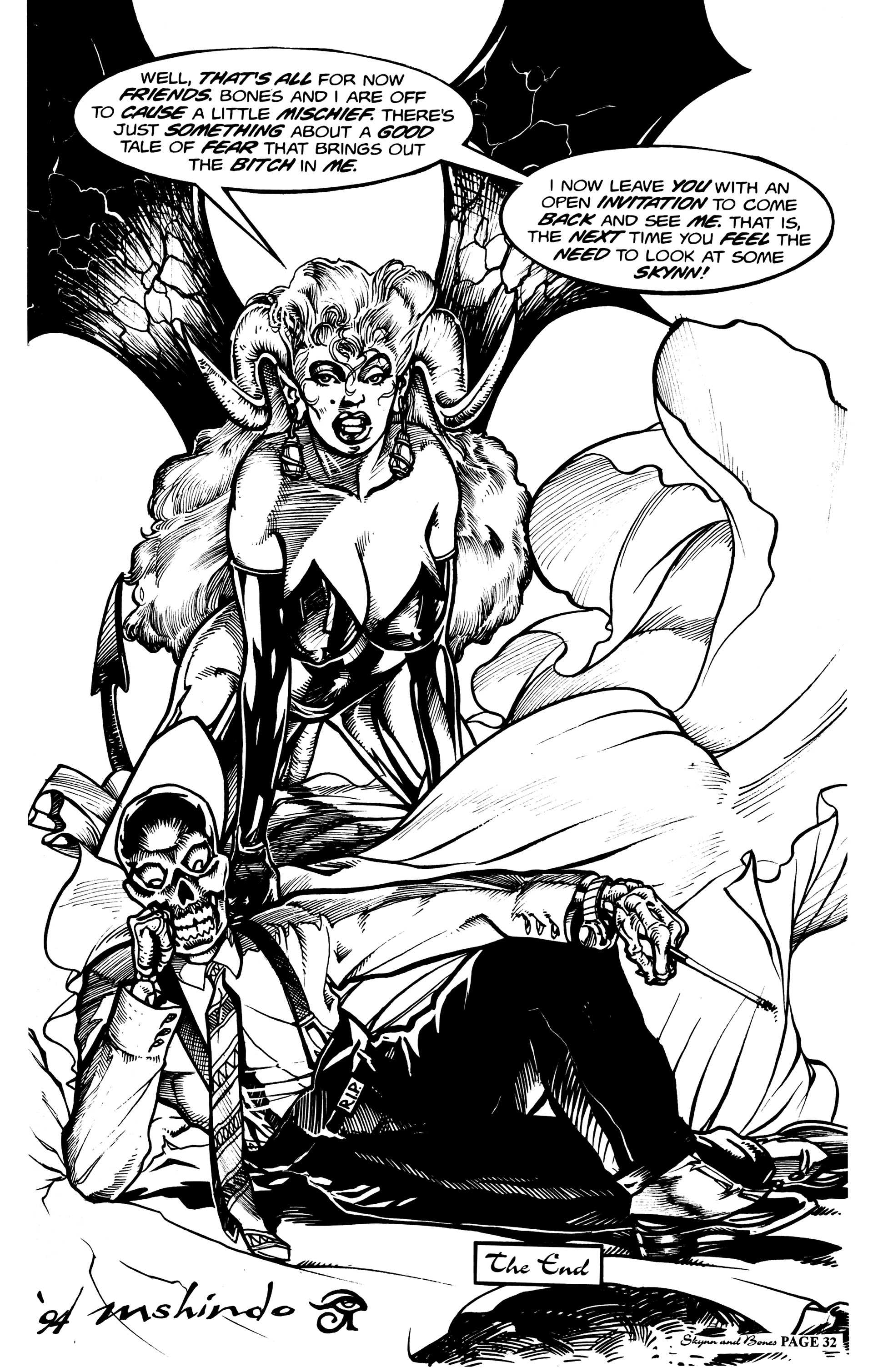 Read online Skynn & Bones comic -  Issue # Full - 34