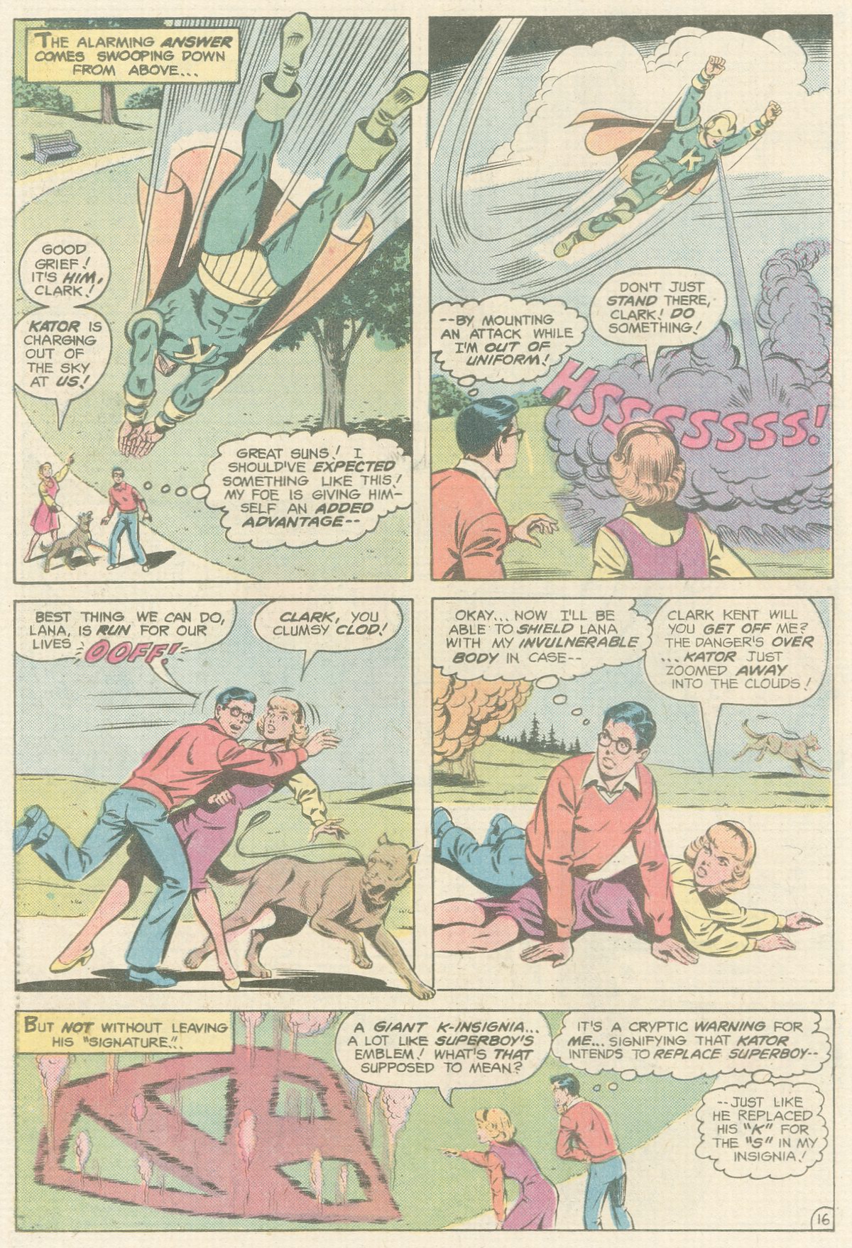The New Adventures of Superboy 17 Page 16