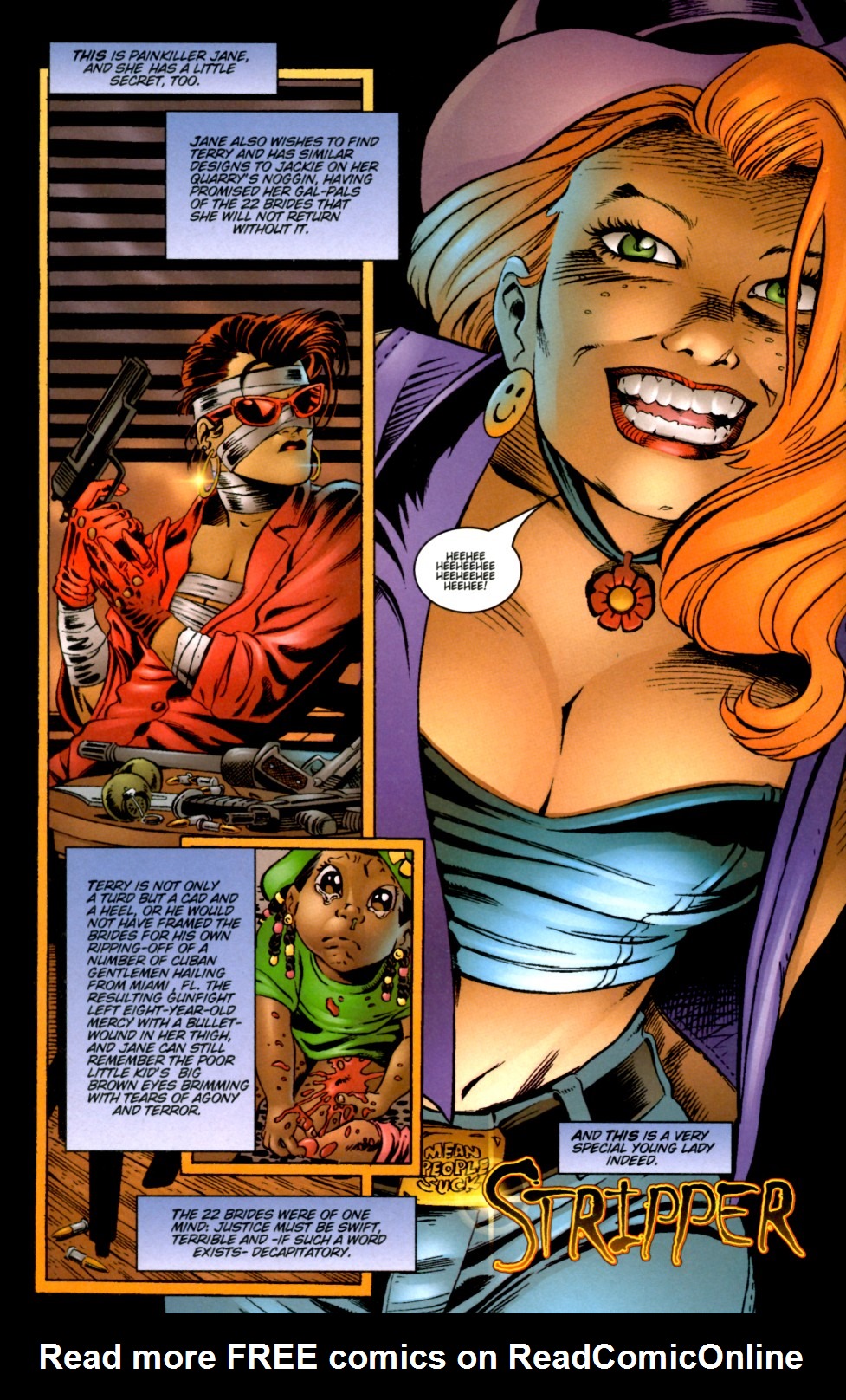 Read online Painkiller Jane vs. The Darkness comic -  Issue # Full - 4