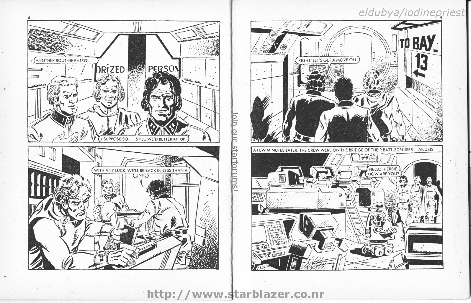 Read online Starblazer comic -  Issue #48 - 4