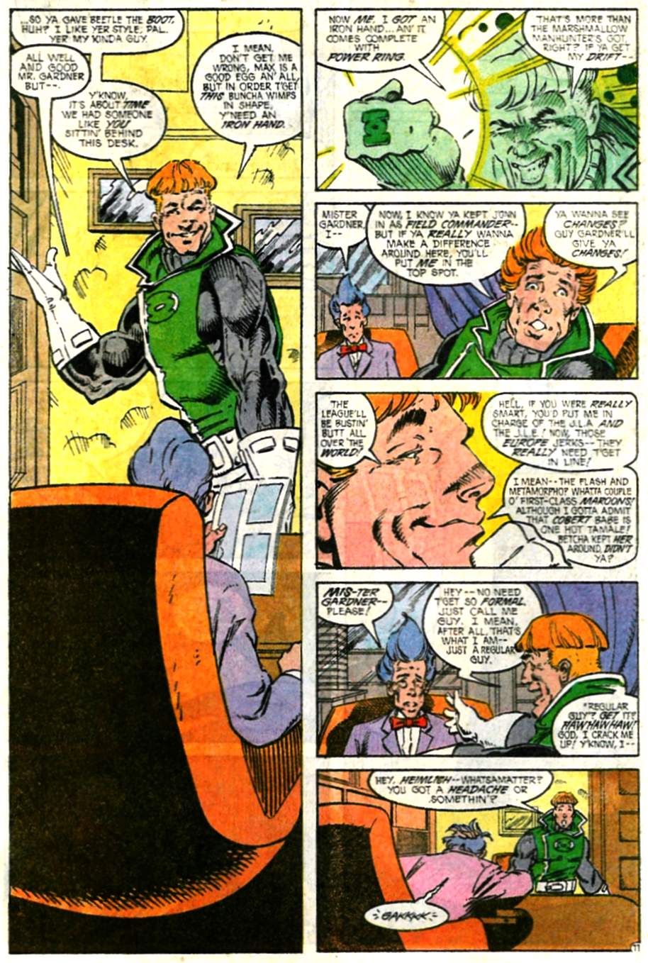 Read online Justice League America comic -  Issue #54 - 12