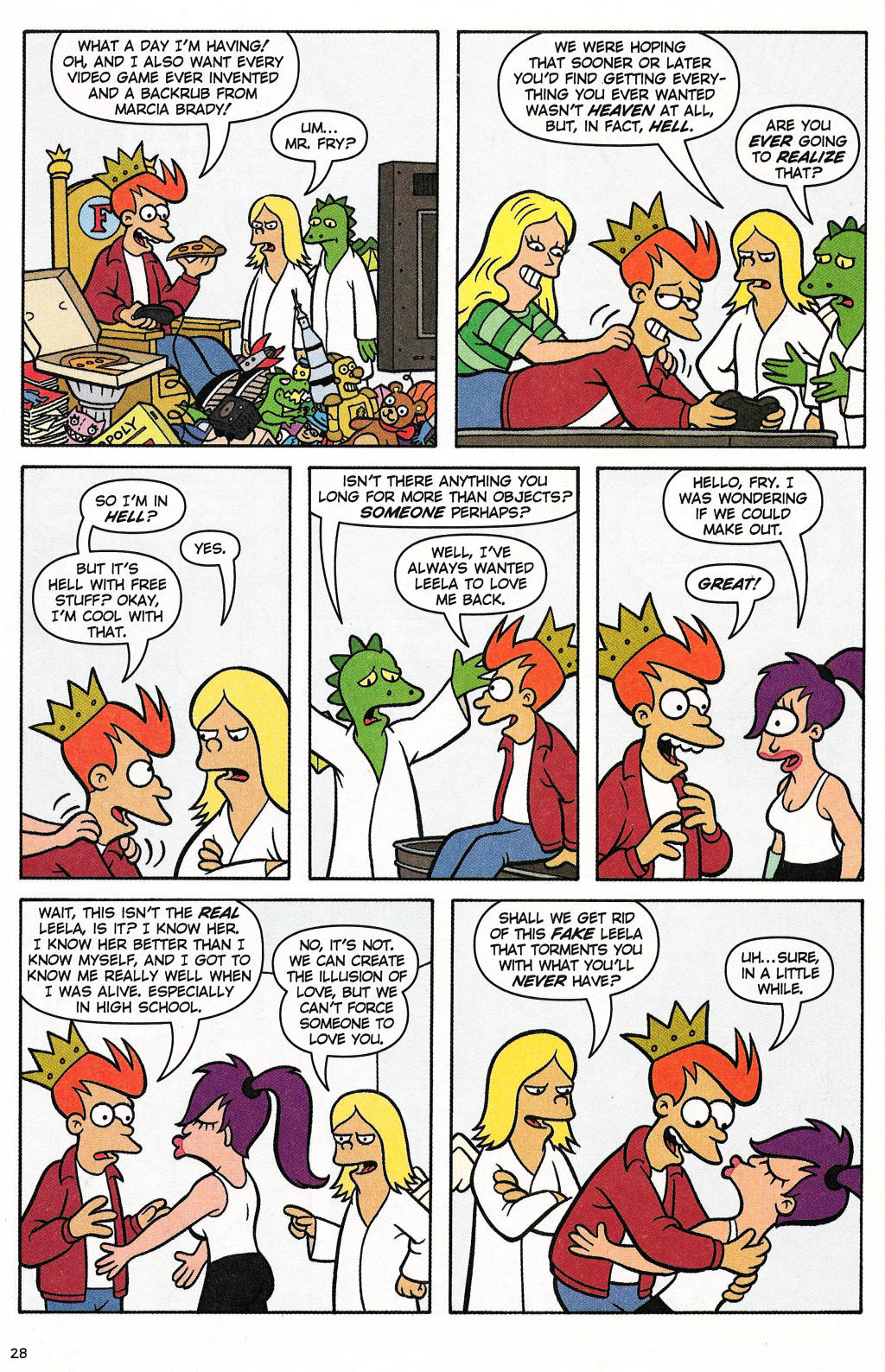 Read online Futurama Comics comic -  Issue #28 - 23