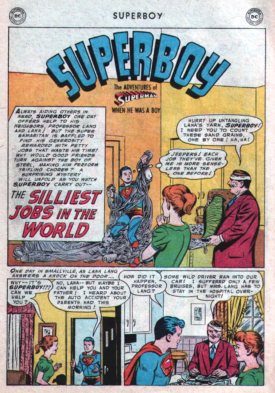 Read online Superboy (1949) comic -  Issue #46 - 10