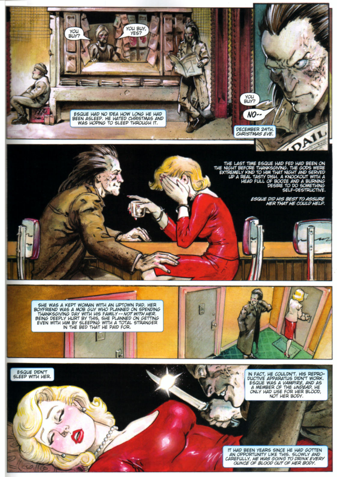 Read online The Vampire's Christmas comic -  Issue # Full - 8