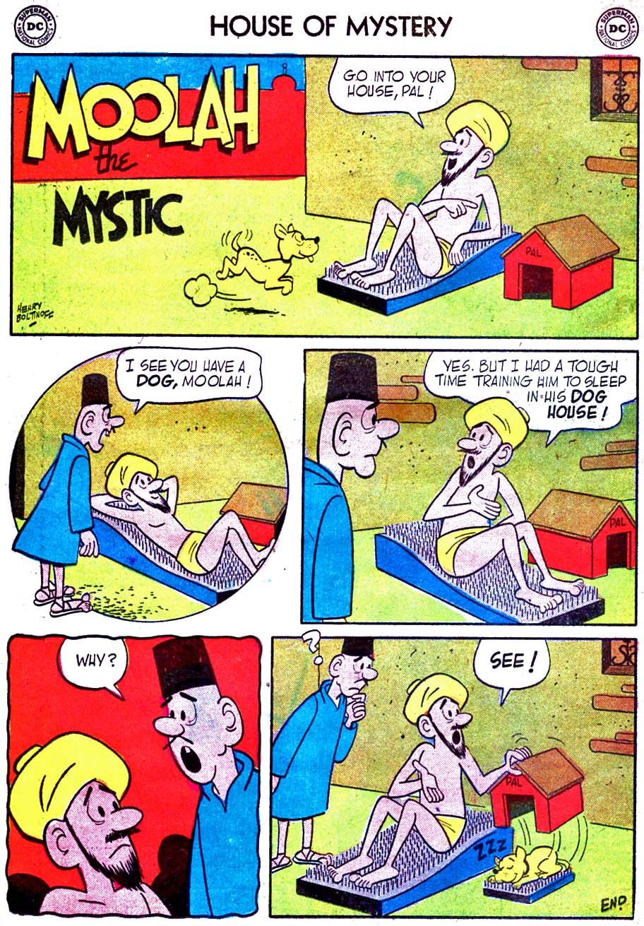 Read online House of Mystery (1951) comic -  Issue #61 - 18