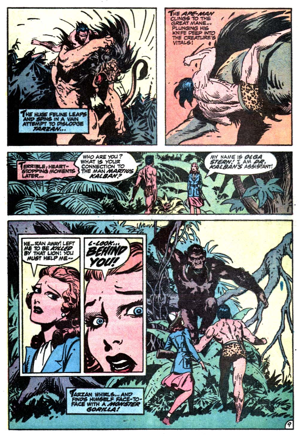 Read online Tarzan (1972) comic -  Issue #211 - 12